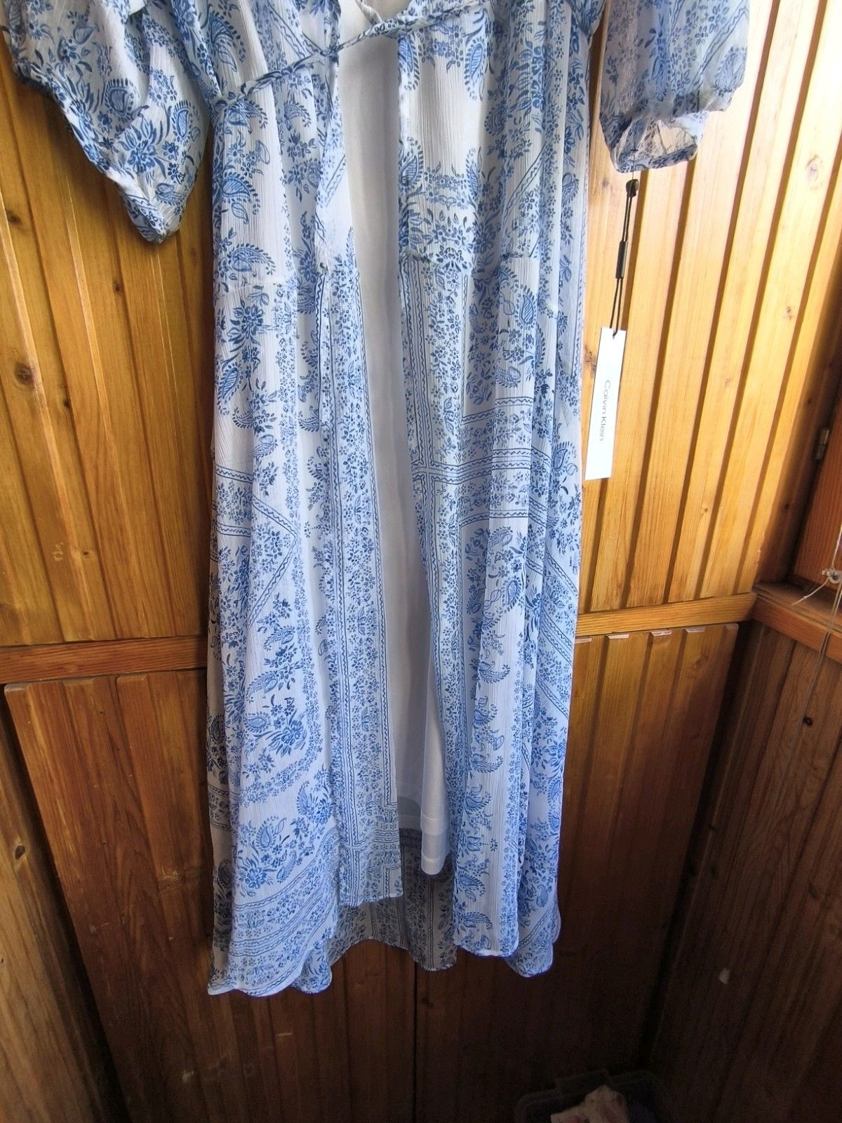 Calvin Klein Calvin Klein 2 Pcs Dress Blue And White Wrap Dress Sz 2 NWT Size XS / US 0-2 / IT 36-38 - 3 Thumbnail