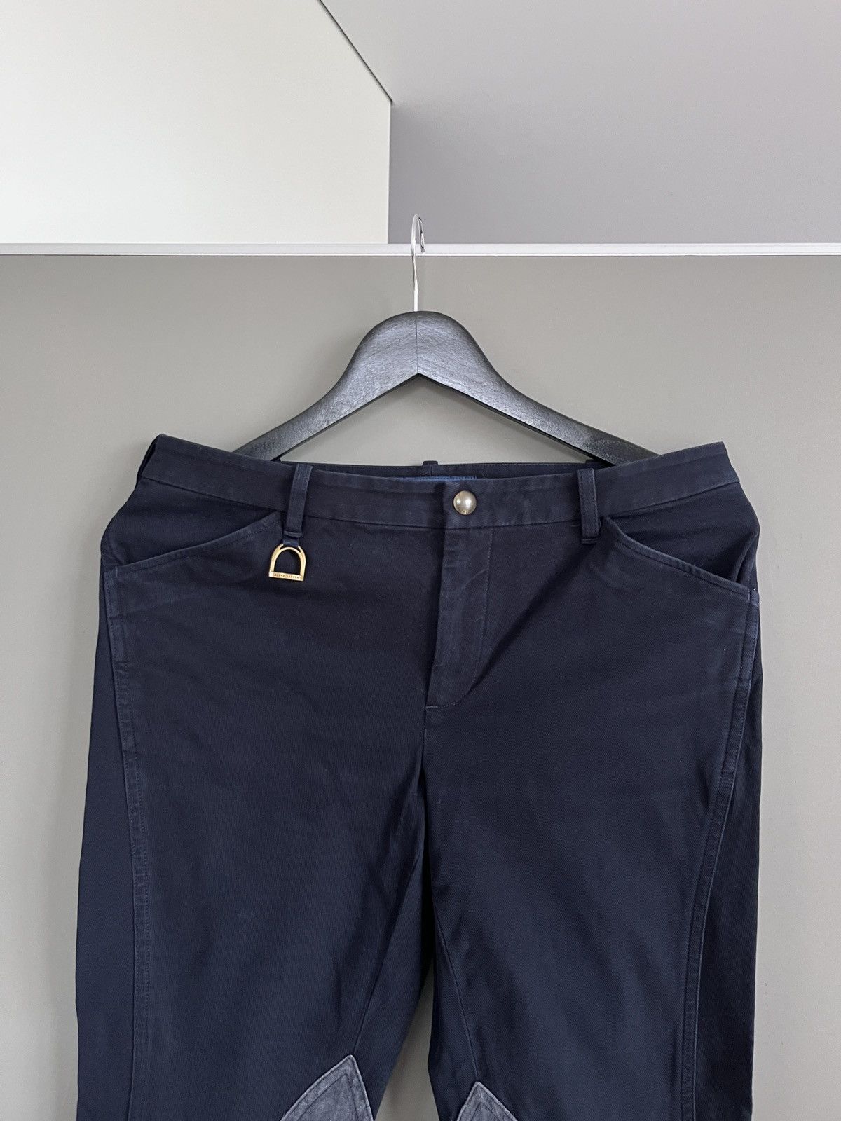 Ralph Lauren Ralph Lauren Equestrian Horserider Navy Blue Pants Size 27" / US 4 / IT 40 - 3 Thumbnail