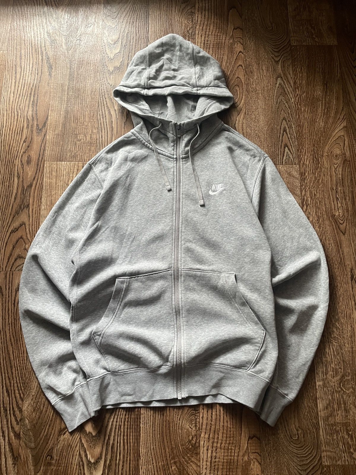 Nike Vintage Nike Zip-Up Hoodie Swoosh Y2K 90S rare hype Size US S / EU 44-46 / 1 - 3 Thumbnail
