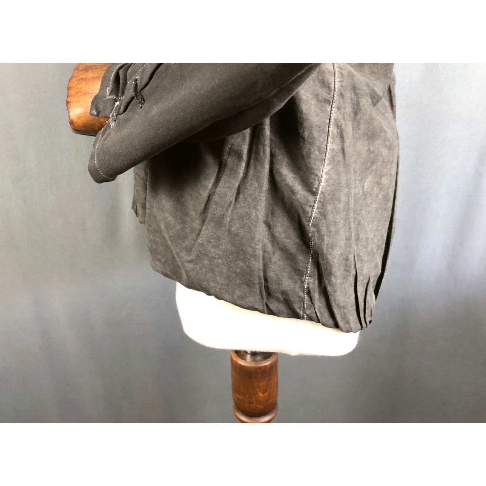 Vintage Elisa Cavaletti Blazer Jacket Cotton Gray Women S Regular Long Sleeve Button Front Casual Blazer Accessories: Collared, Single-Breasted Size S / US 4 / IT 40 - 7 Thumbnail