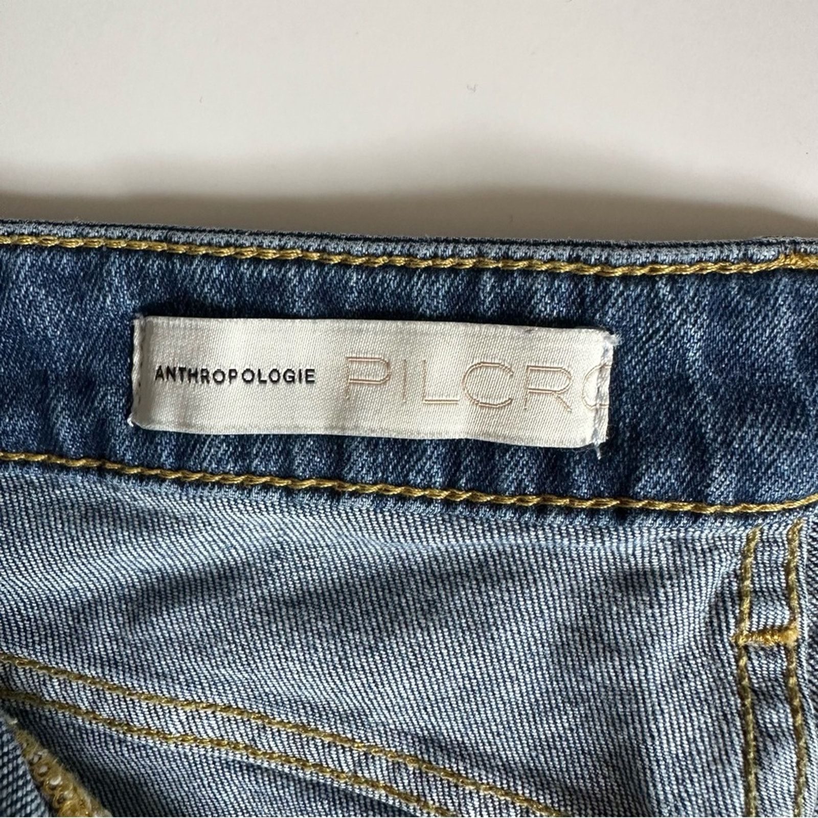 Anthropologie PILCRO by Anthropologie Denim Jeans Women’s Size US 27 Size 27" / US 4 / IT 40 - 10 Thumbnail