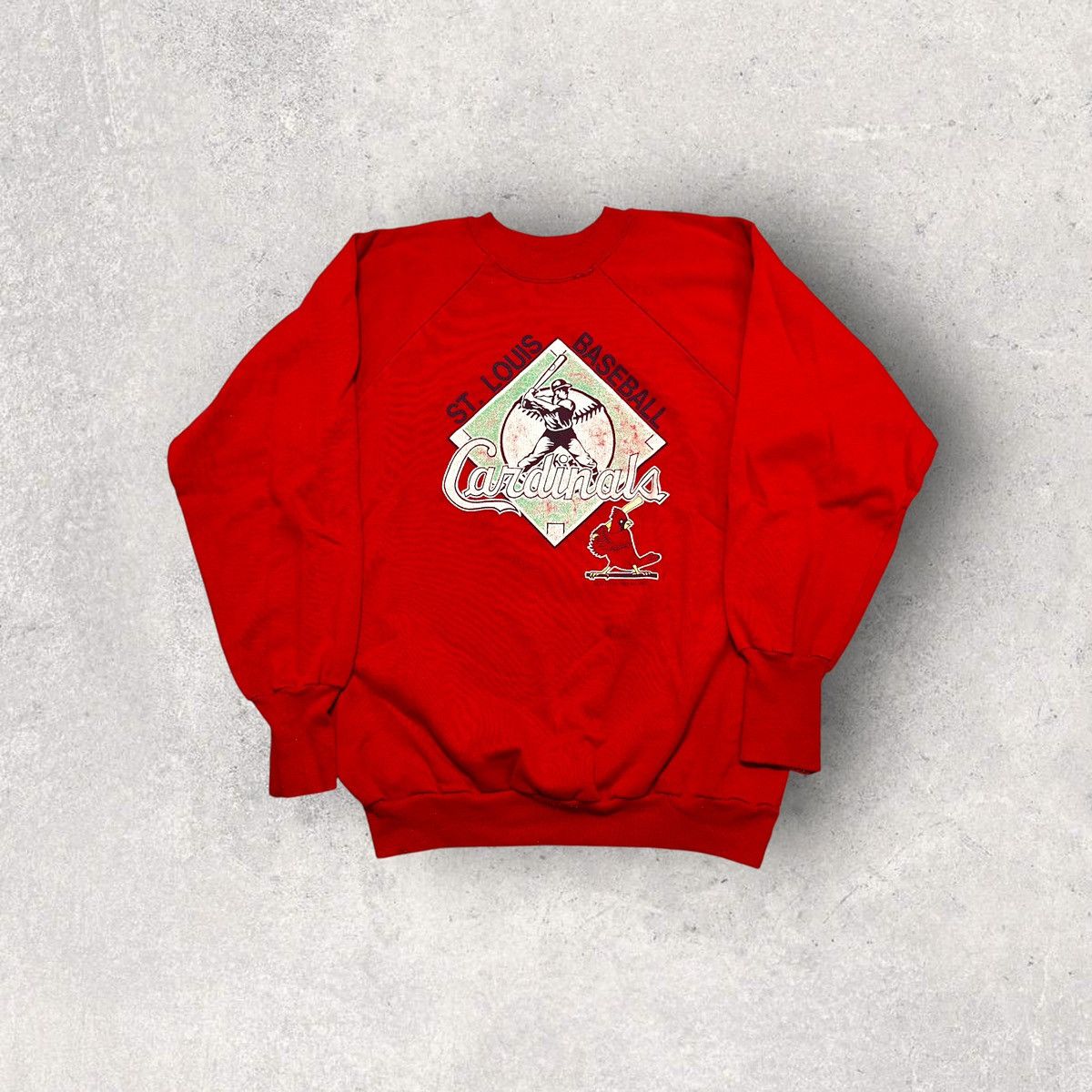 Logo 7 × MLB × Vintage Vintage St Louis Cardinals sweatshirt Size US M / EU 48-50 / 2 - 1 Thumbnail