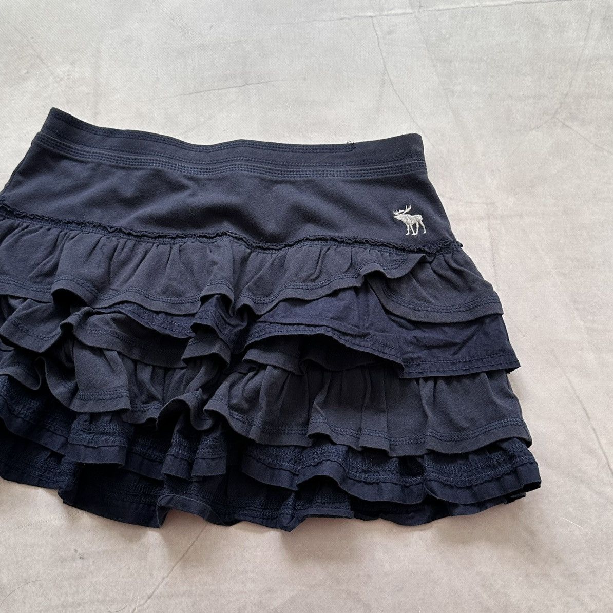 Hysteric Glamour Y2K Abercrombie Fitch Babydoll Ruffle Skirt Bella Swan Vibe Size 26" / US 2 / IT 38 - 2 Thumbnail