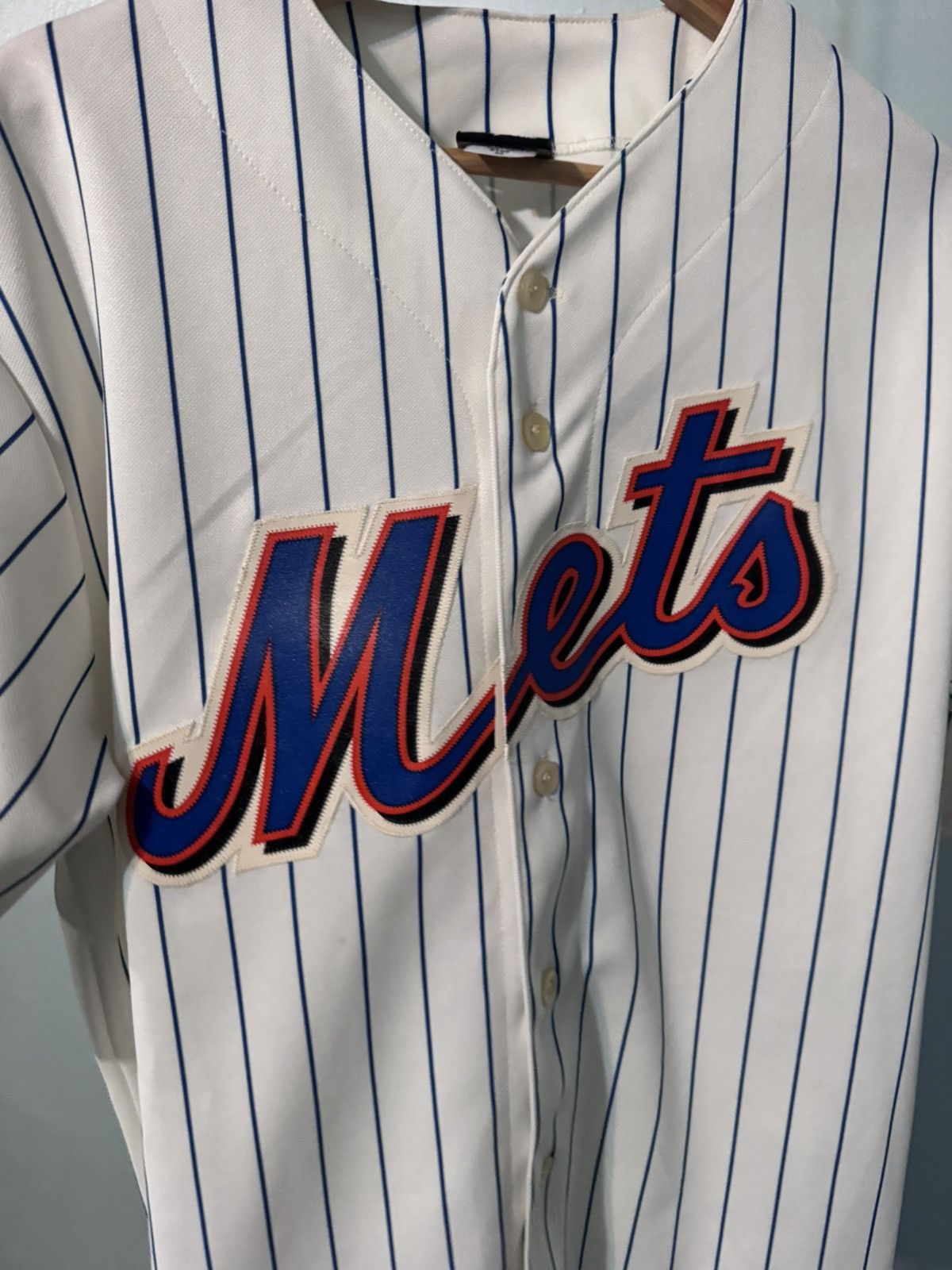 Majestic Vintage Mets Jersey Majestic Authentic Baseball Jersey Sz M Size US M / EU 48-50 / 2 - 5 Thumbnail