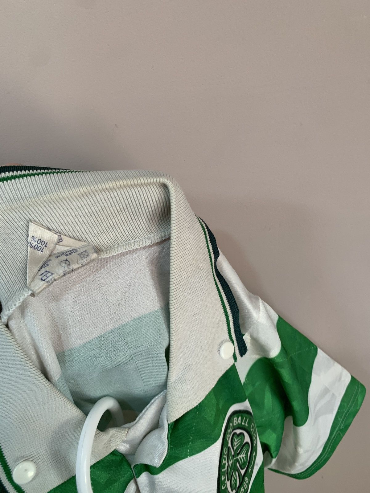 Vintage Celtic Glasgow 1989 Home Football Shirt Umbro Soccer Jersey Size US XXS / EU 40 - 16 Thumbnail