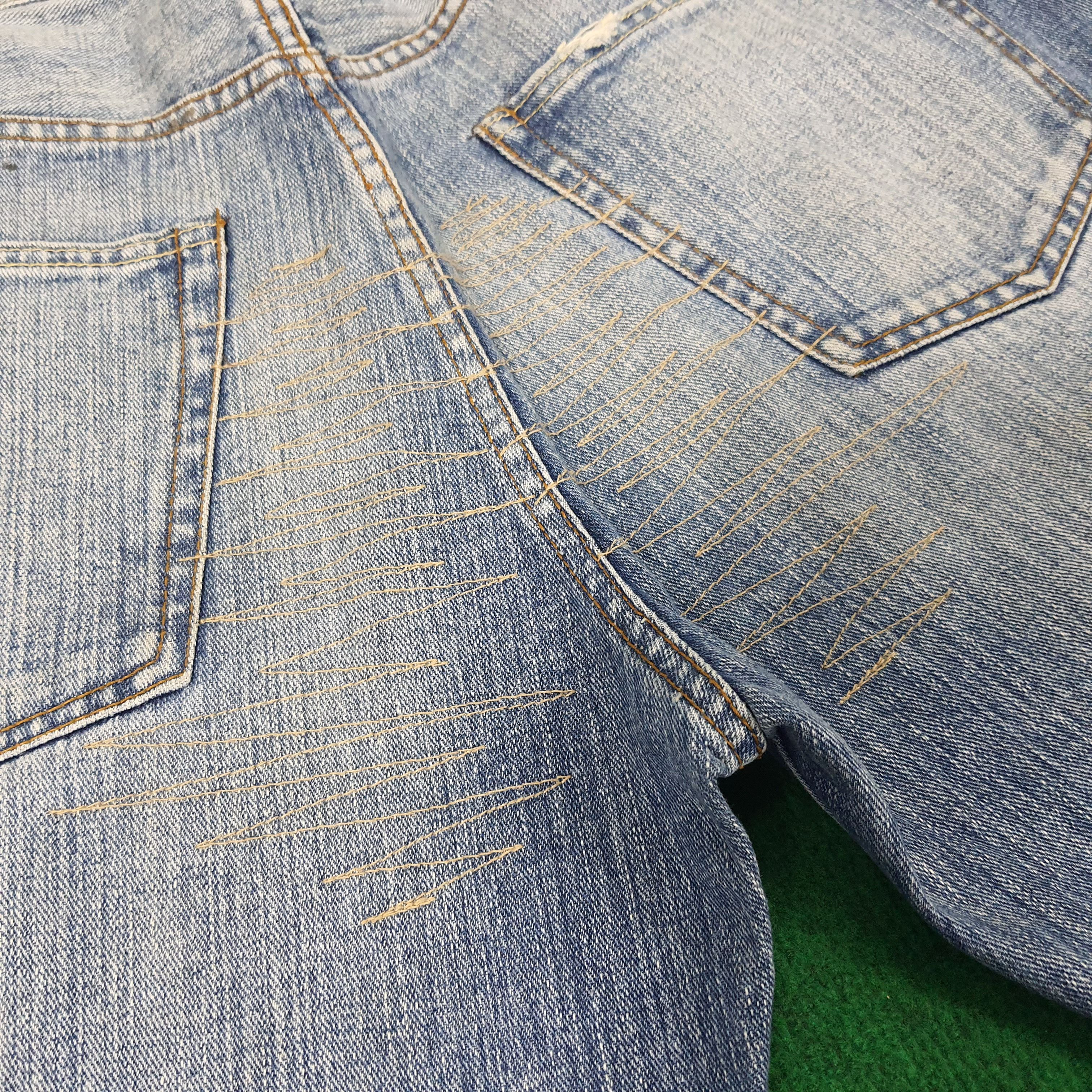 Vintage Vintage Exhibitionist Patchwork Streetwear Design Jeans Size US 32 / EU 48 - 5 Thumbnail