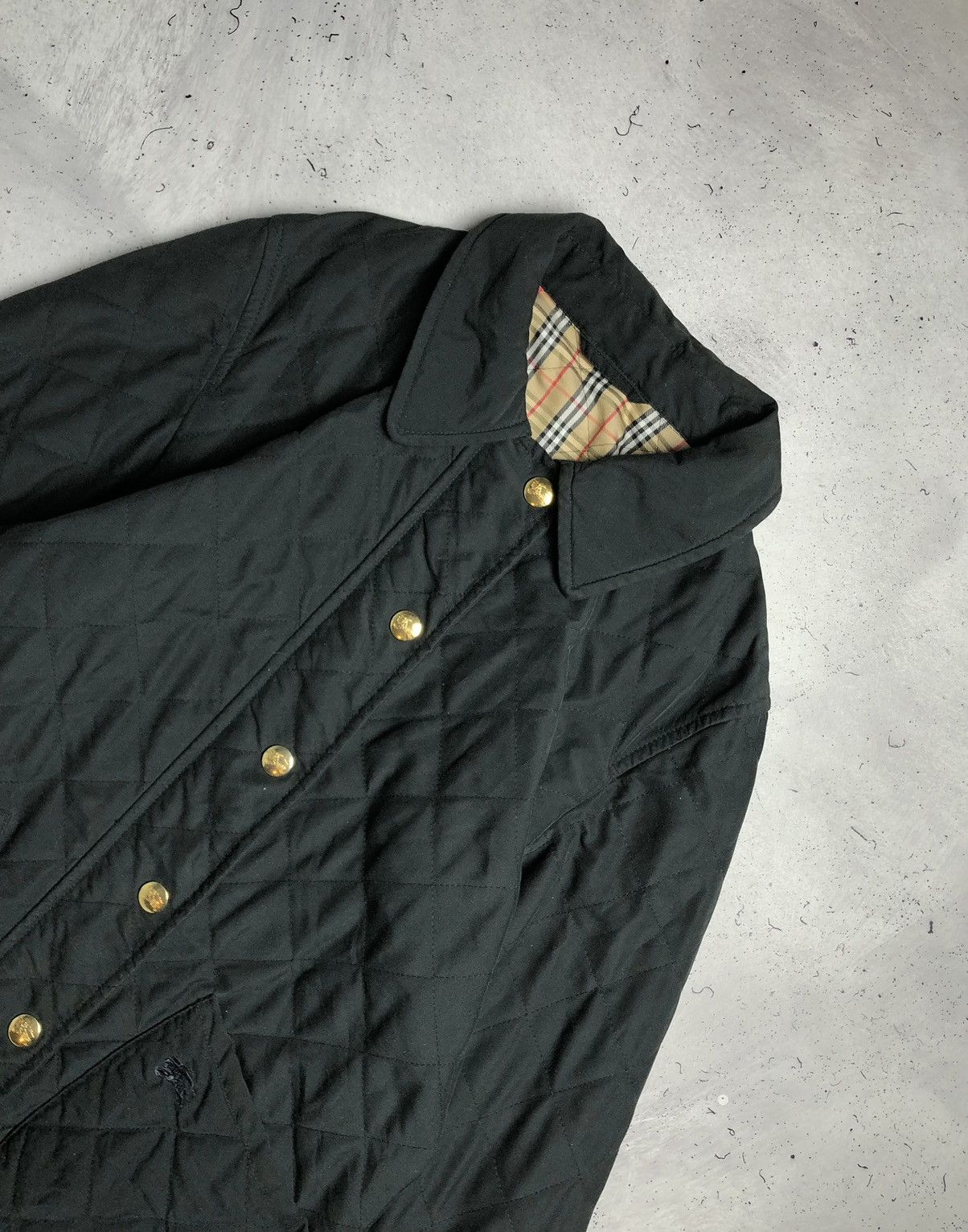 Burberry × Vintage Vintage Burberry Nova Check Qualited Coat Jacket Size US L / EU 52-54 / 3 - 5 Thumbnail