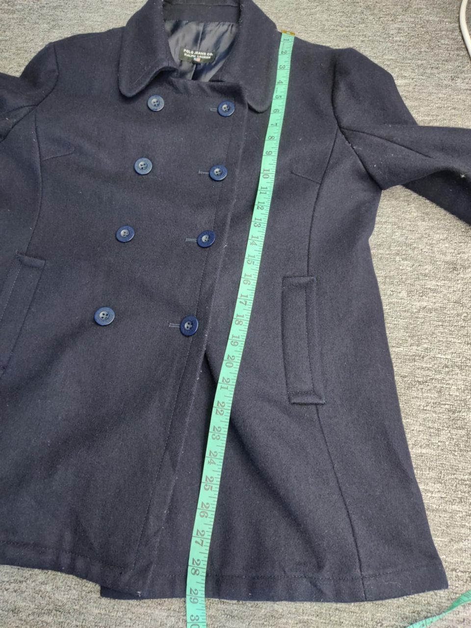 Polo Ralph Lauren Vintage Polo Jeans Ralph Lauren Wool Double Breasted Coat Size US L / EU 52-54 / 3 - 14 Thumbnail