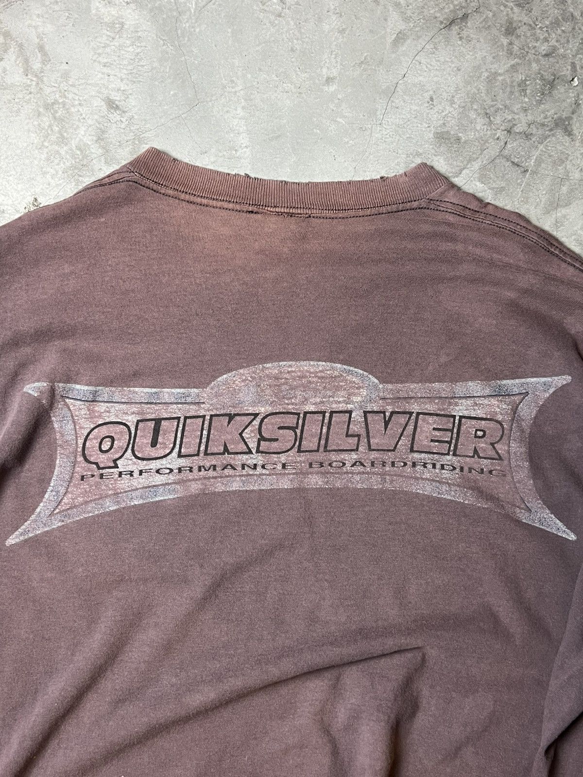 Quiksilver Vintage 1990s Quiksilver Faded single stitch Size US XL / EU 56 / 4 - 10 Thumbnail