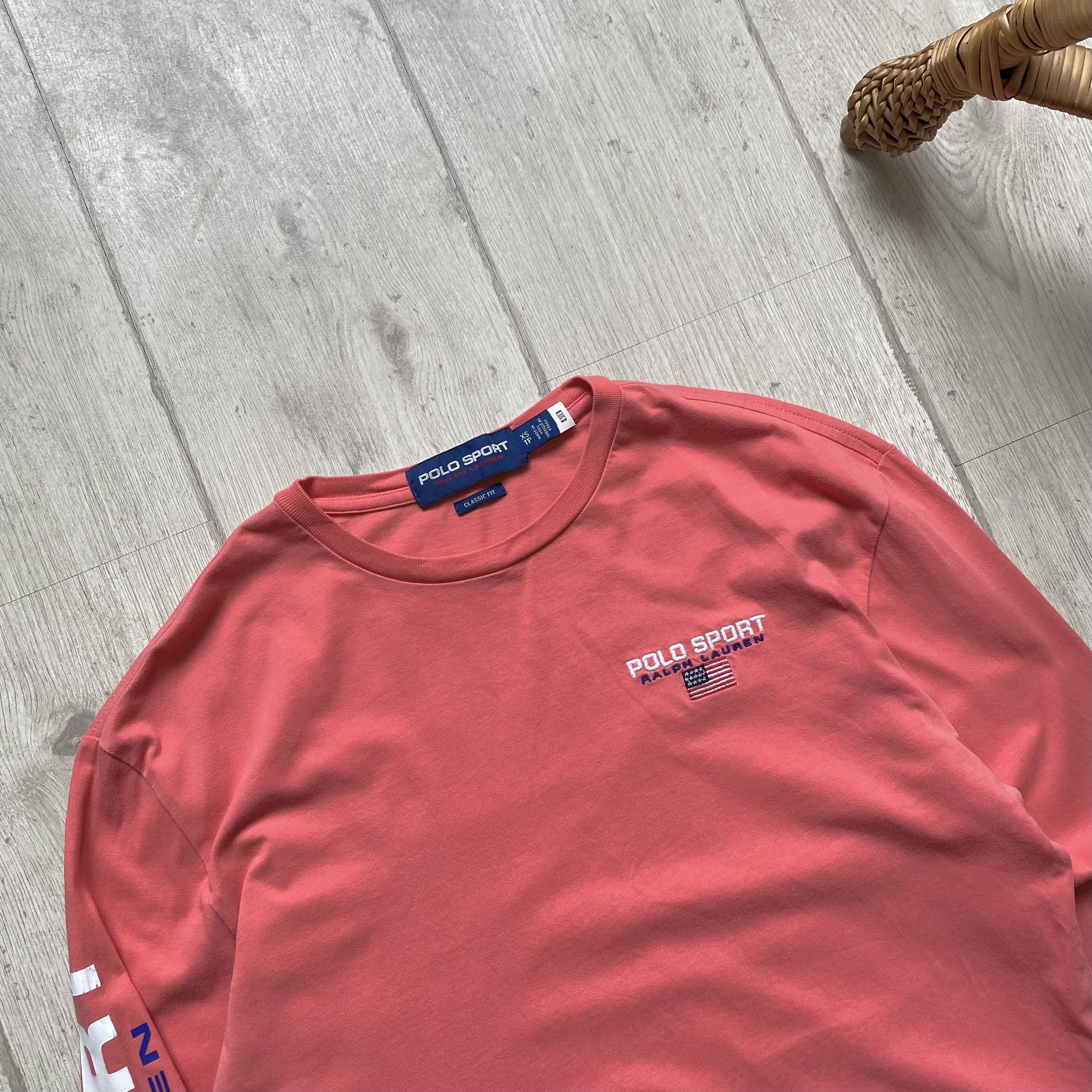 Polo Ralph Lauren Polo Ralph Laren Sport Long sleeve tee big logo Size US XS / EU 42 / 0 - 2 Thumbnail