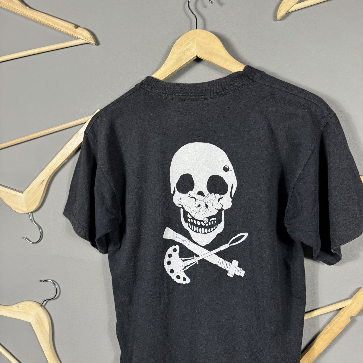 Pokemon × Vintage Vintage 90s Skull Pokemon Art T-shirt Size US S / EU 44-46 / 1 - 8 Thumbnail