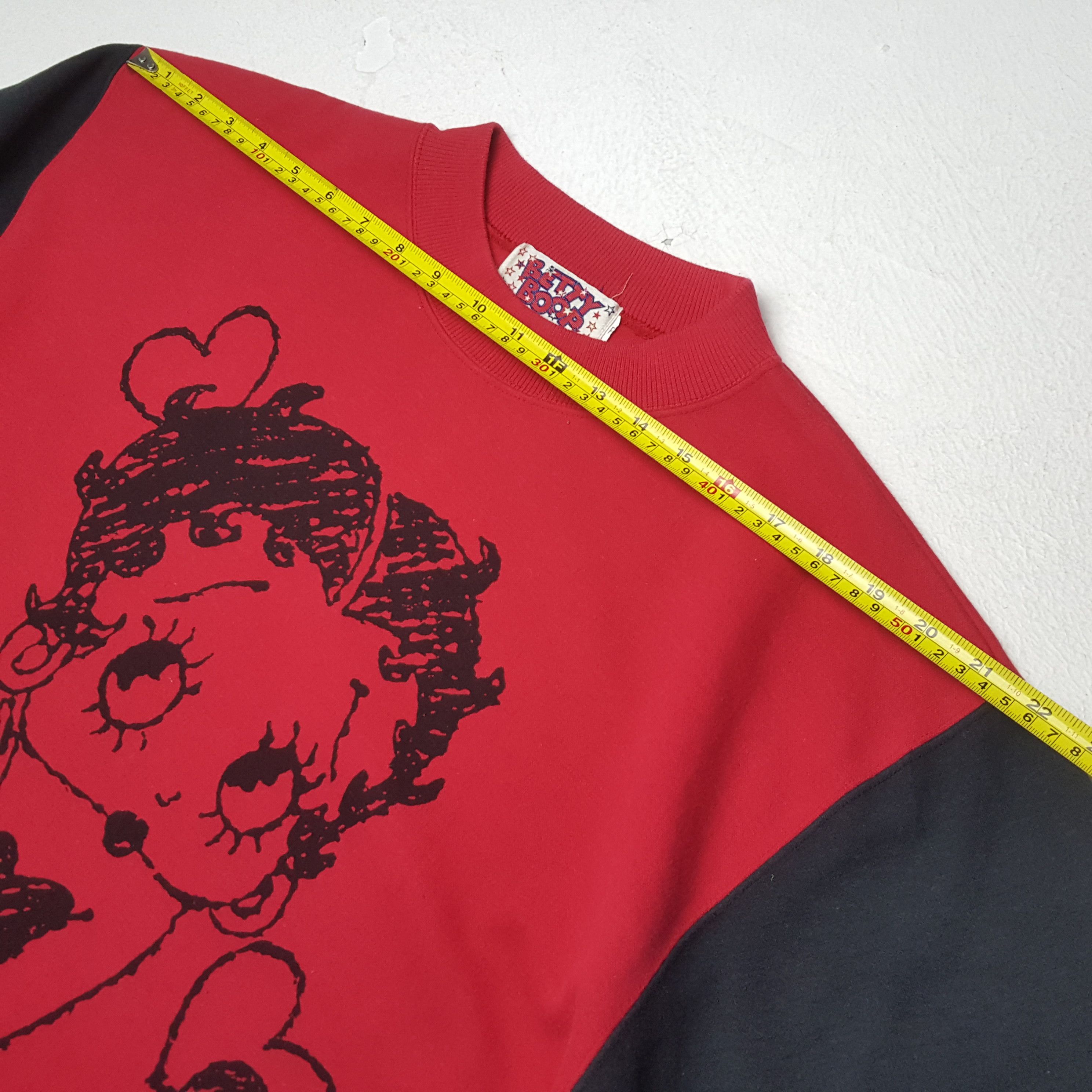Cartoon Network × Vintage Vintage BETTY BOOP Sexy Cartoon Characters Sweatshirts Size US M / EU 48-50 / 2 - 4 Thumbnail