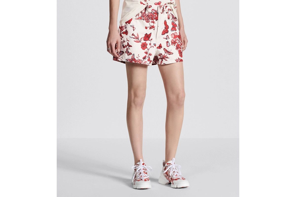 Dior o1bcso1str0225 Shorts in White/Red Size 27" / US 4 / IT 40 - 8 Thumbnail