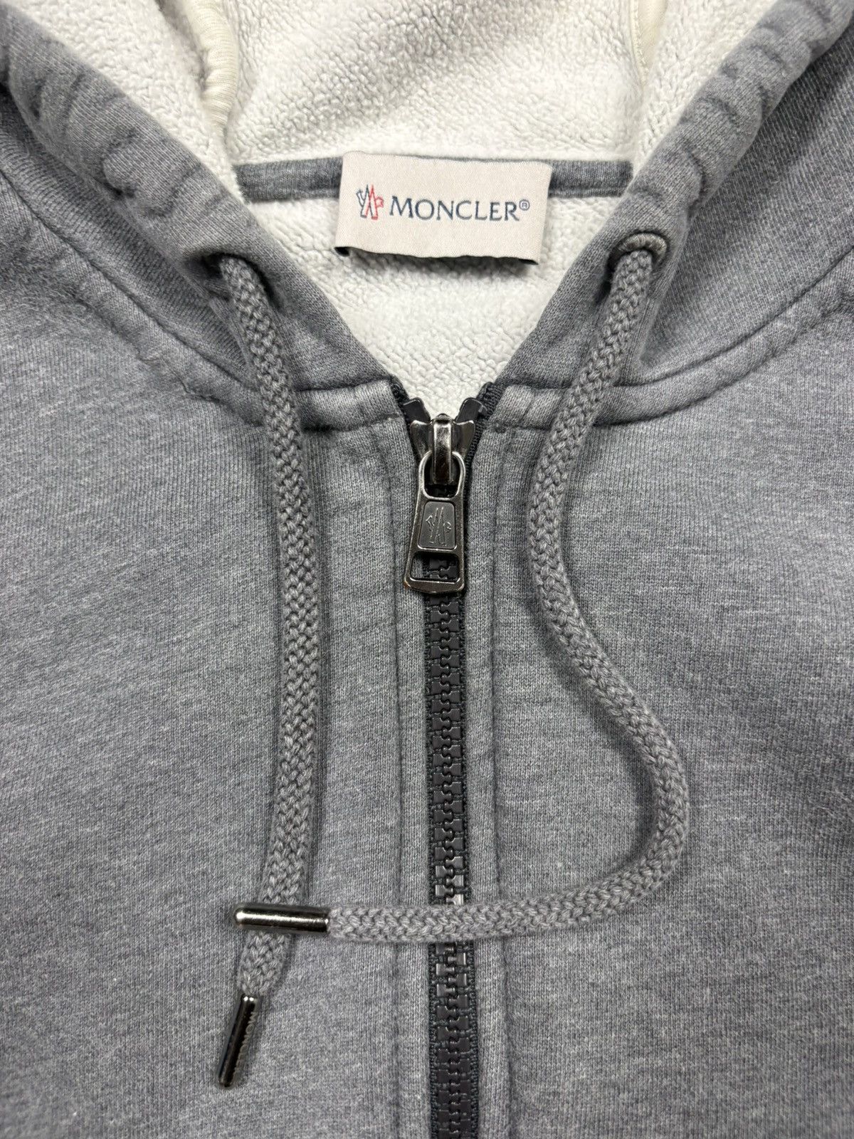 Moncler Moncler Maglia Cardigan Grey Zip Hoodie Fleece Lined Size M Size M / US 6-8 / IT 42-44 - 11 Thumbnail