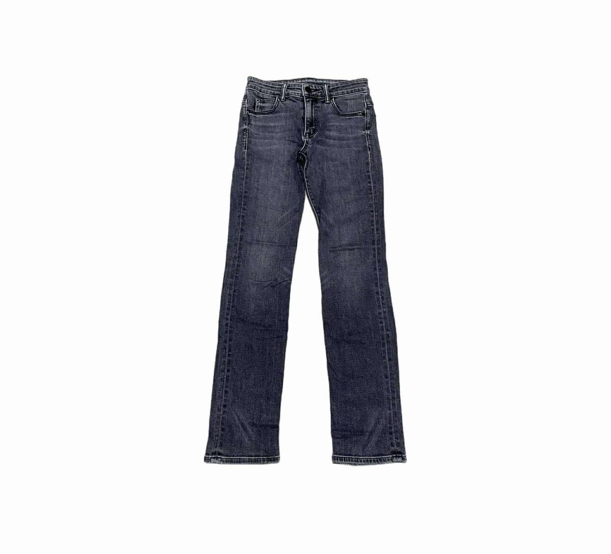 Helmut Lang 🔥Y2K Helmut Lang Denim Ankle Skinny Grey Size 25" / US 0 / IT 36 - 1 Thumbnail