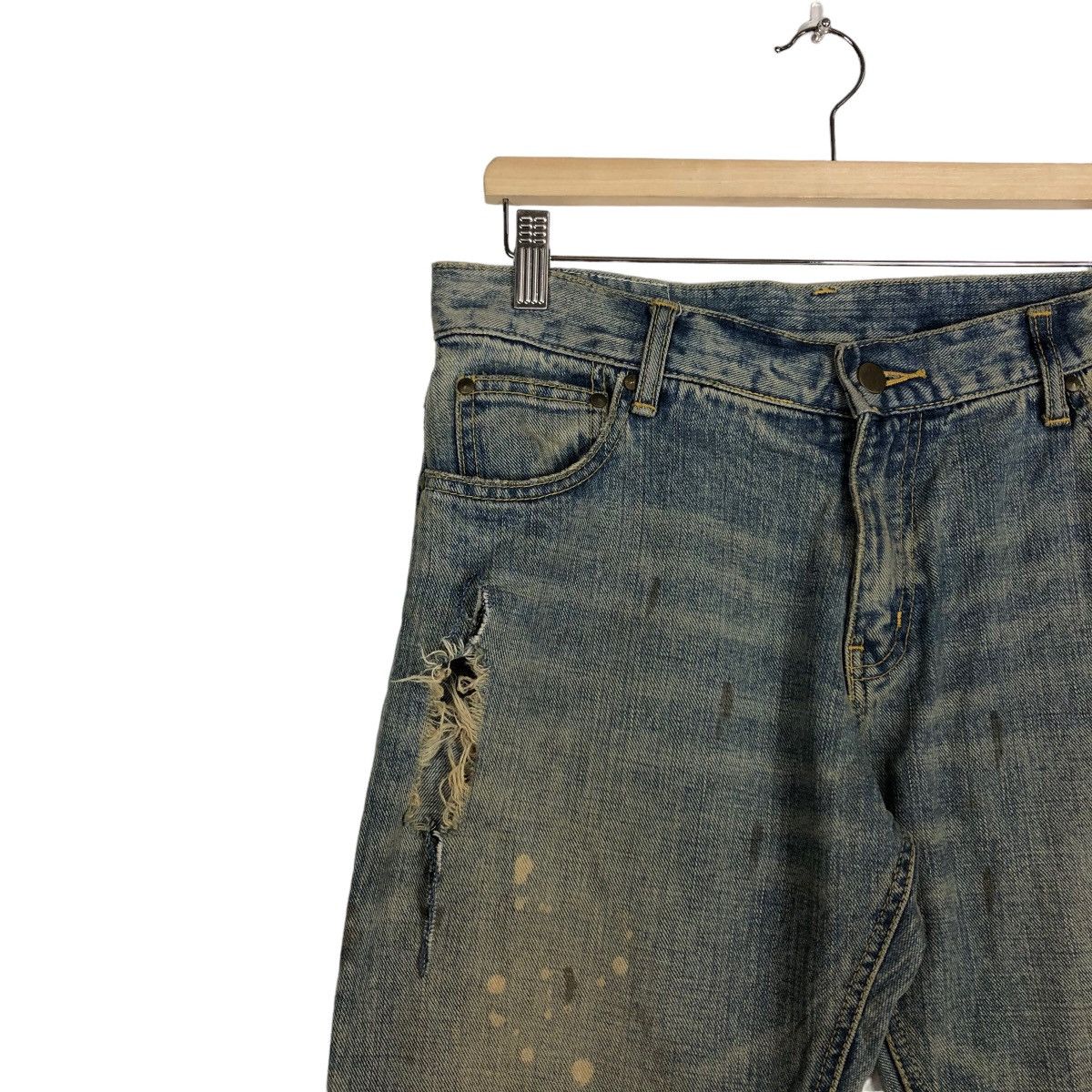 Japanese Brand 🔥90’s Vintage Distressed Denim Jeans Men’s Melrose Japan Size US 32 / EU 48 - 7 Thumbnail
