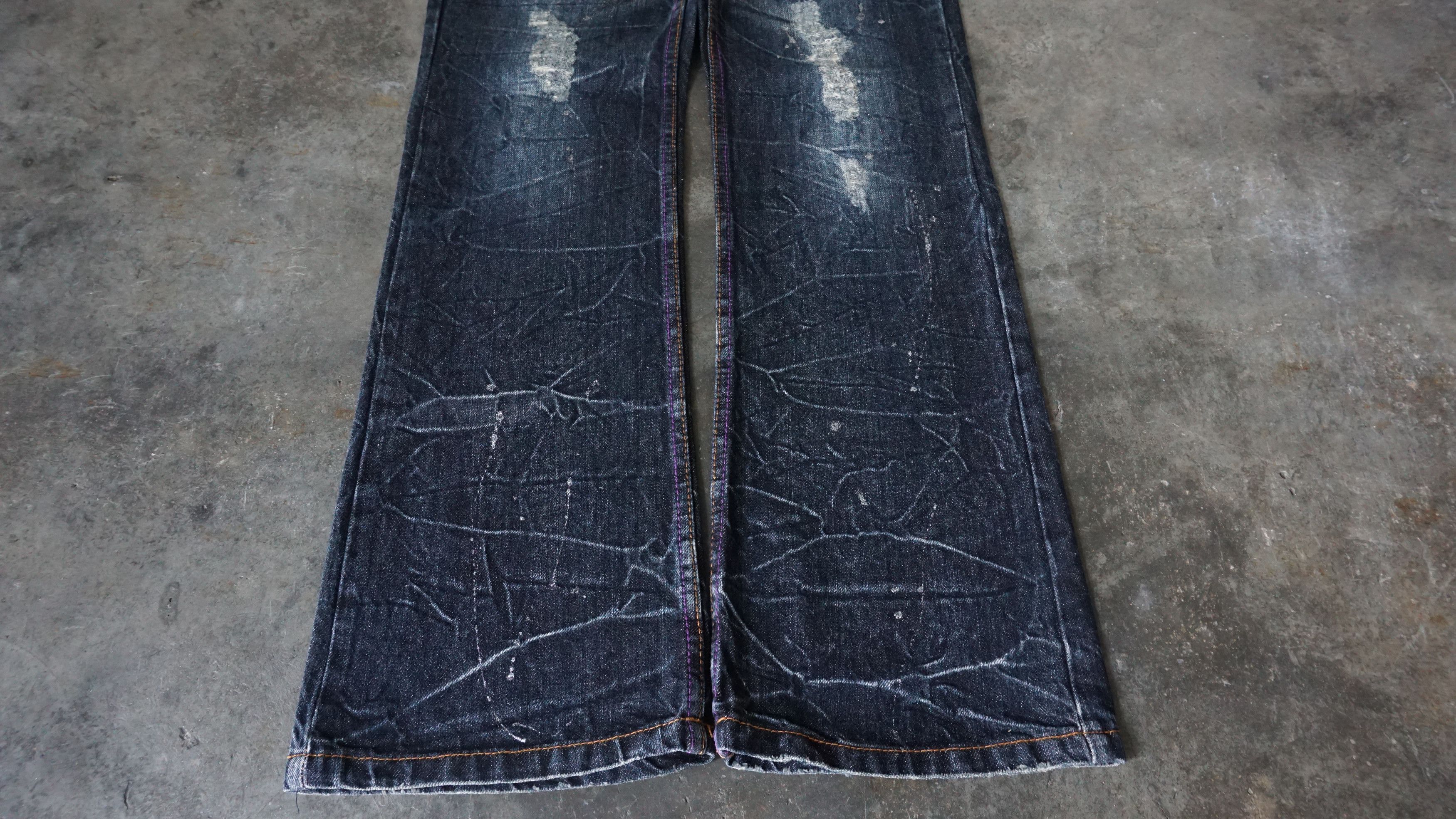 Japanese Brand NYLOUS CLOTHING JEANS W28 Size US 28 / EU 44 - 2 Thumbnail