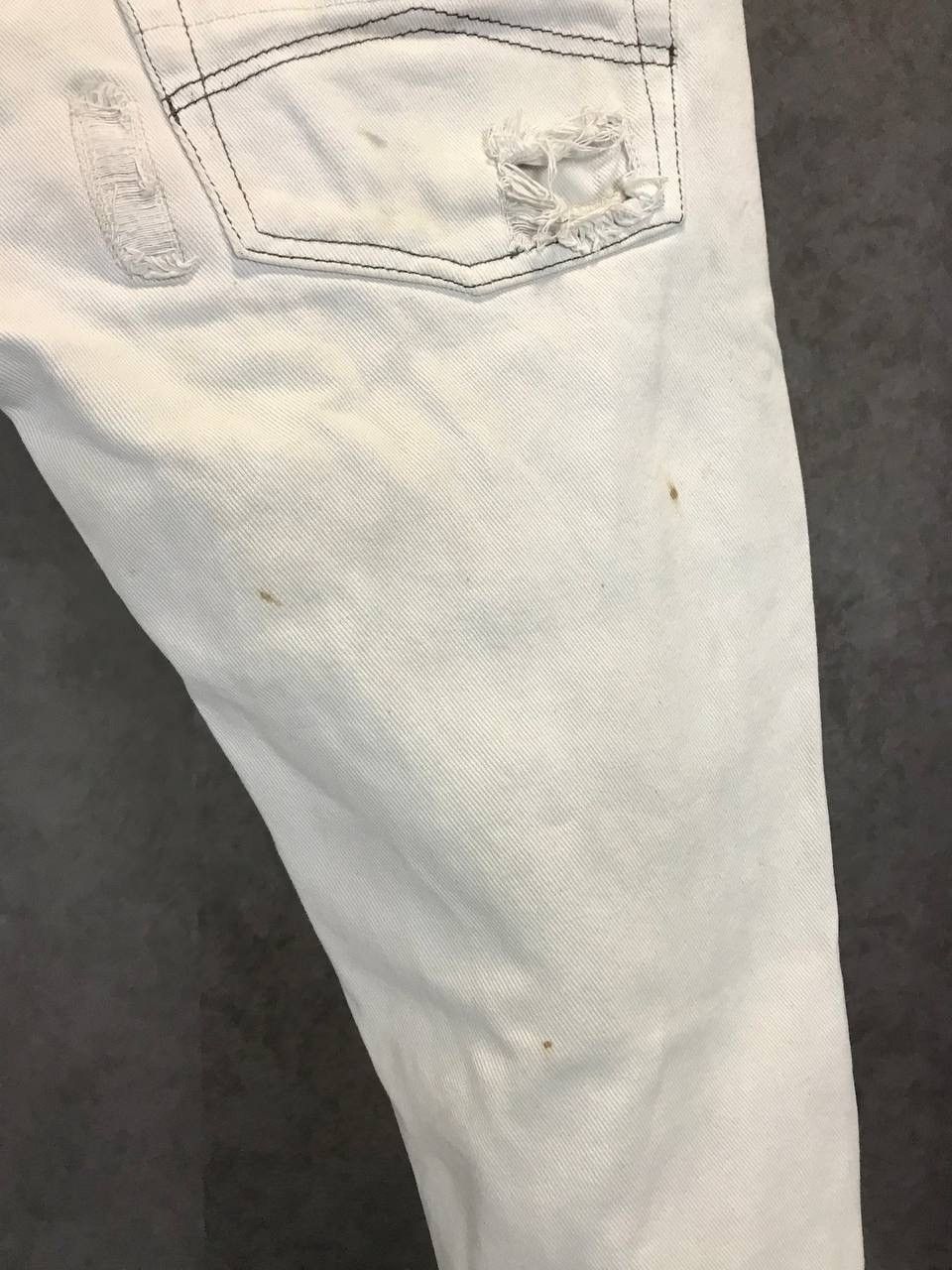 Armani × Designer × Vintage Armani Jeans designer vintage distressed denim jeans Size US 29 - 13 Thumbnail