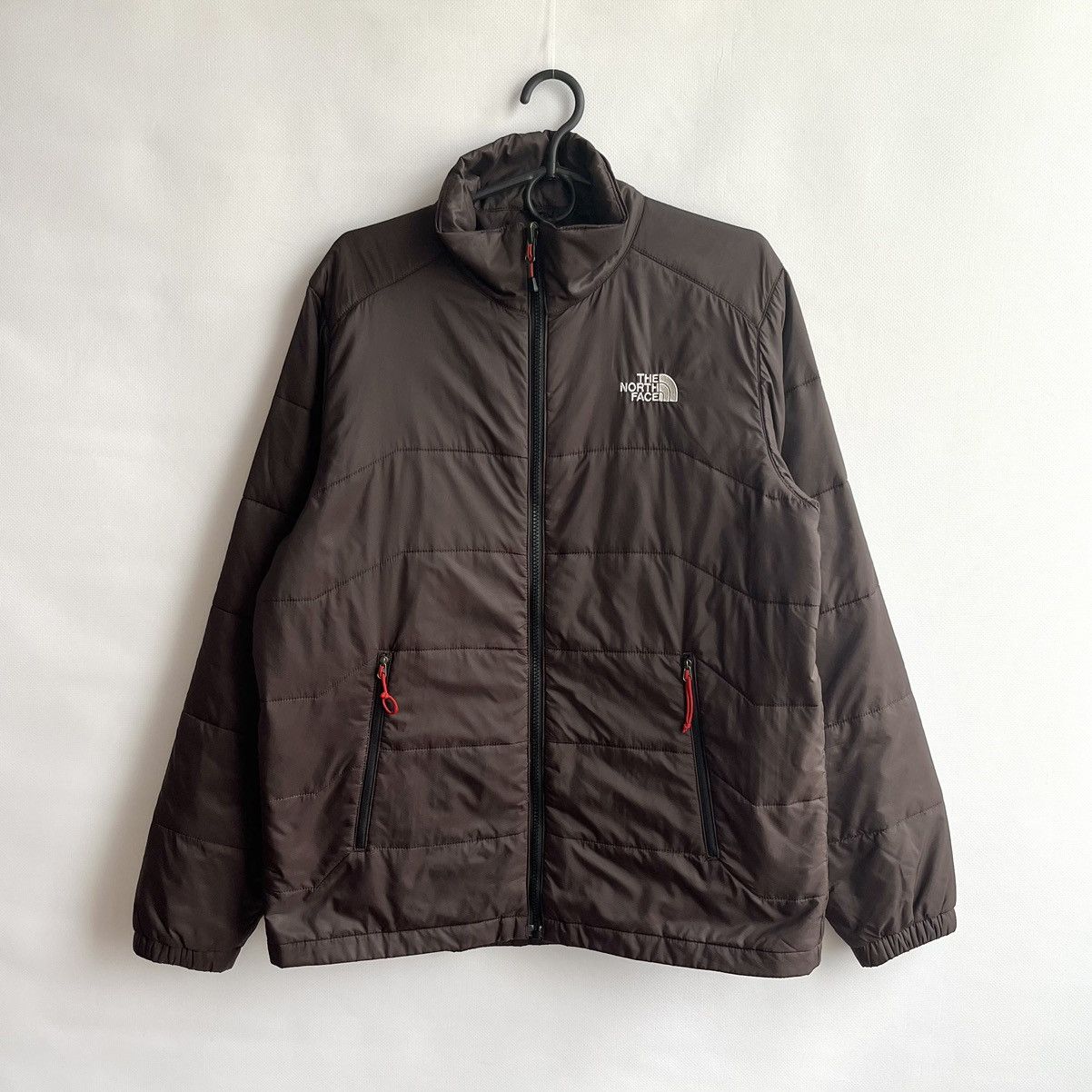 Japanese Brand × The North Face Vintage Y2k Brown The North Face light puffer jacket puffed Size US M / EU 48-50 / 2 - 2 Thumbnail