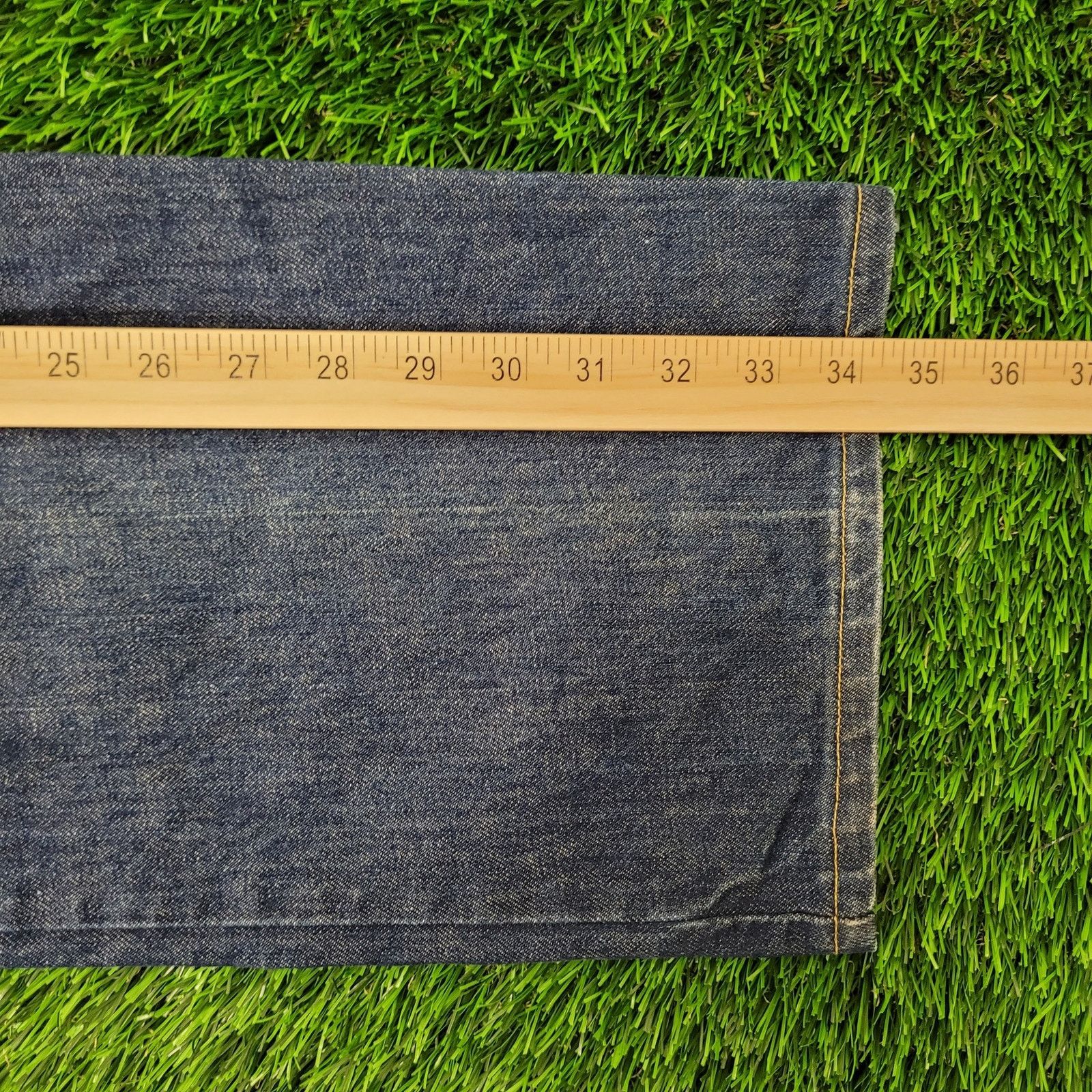Lee Vintage 60s LEE Bootcut Jeans 36x34 Creased TALON Dark-Wash Size US 36 / EU 52 - 12 Thumbnail