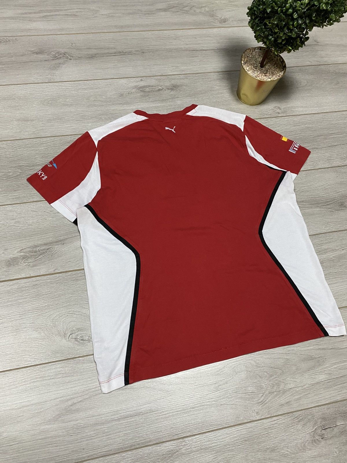 Ferrari × Puma Santander Pirelli puma shell vintage racing shirt Size US XL / EU 56 / 4 - 8 Thumbnail