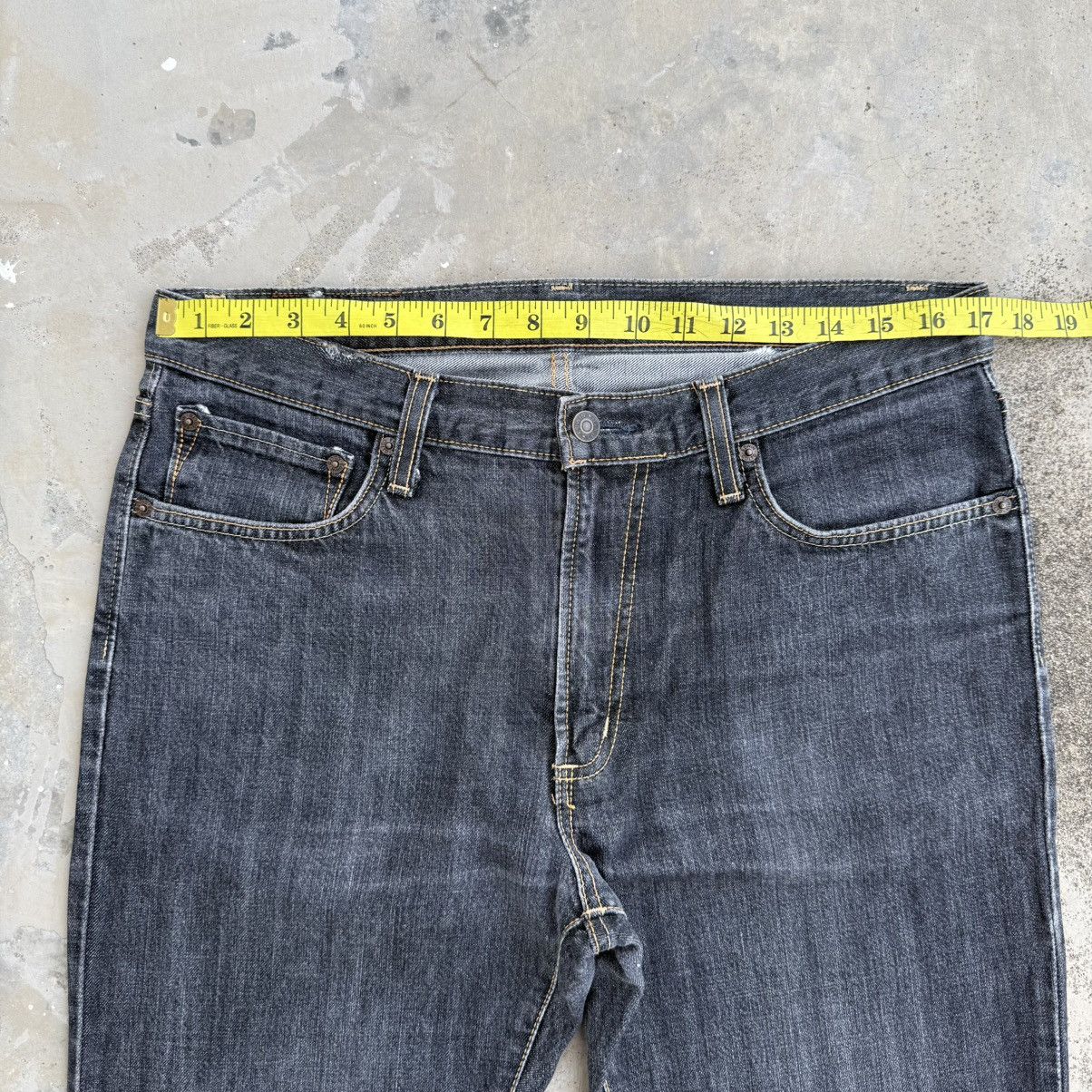 Edwin × Jean × Vintage VINTAGE EDWIN BLACK JEAN DENIM PANTS Size US 34 / EU 50 - 5 Thumbnail