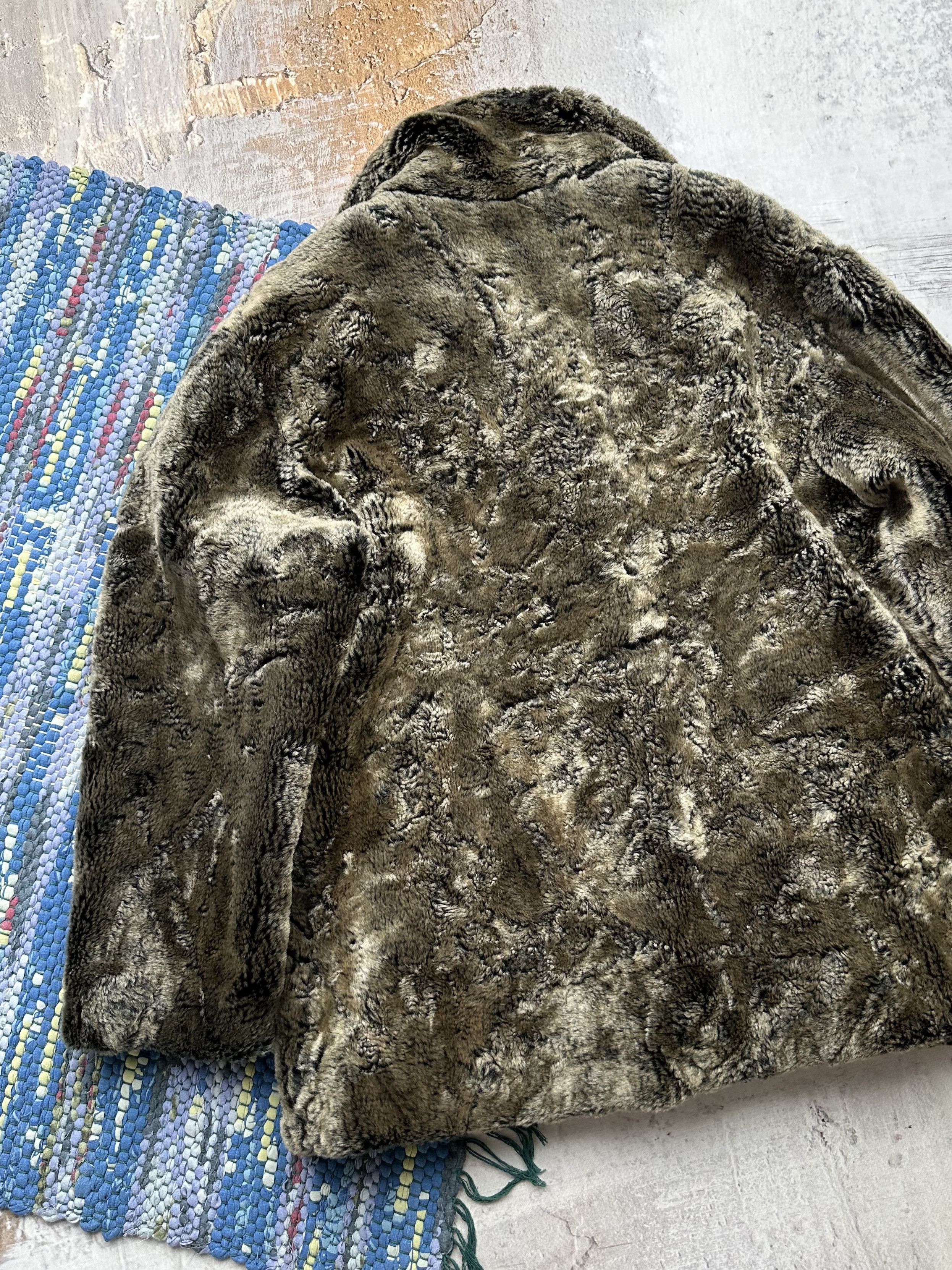 Vintage Vintage Faux Fur Coat A135D15(403) Size M / US 6-8 / IT 42-44 - 6 Thumbnail