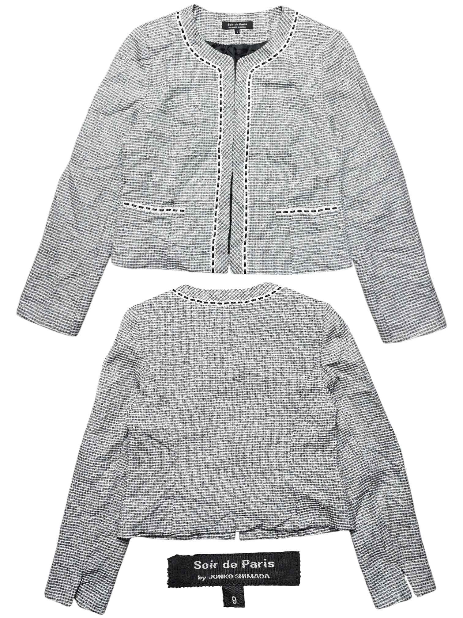Japanese Brand Junko Shimada Crop Top Size S / US 4 / IT 40 - 1 Thumbnail