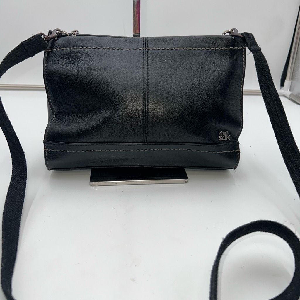 Other The Sak Simplistic Crossbody Black Leather Bag Size ONE SIZE - 1 Thumbnail