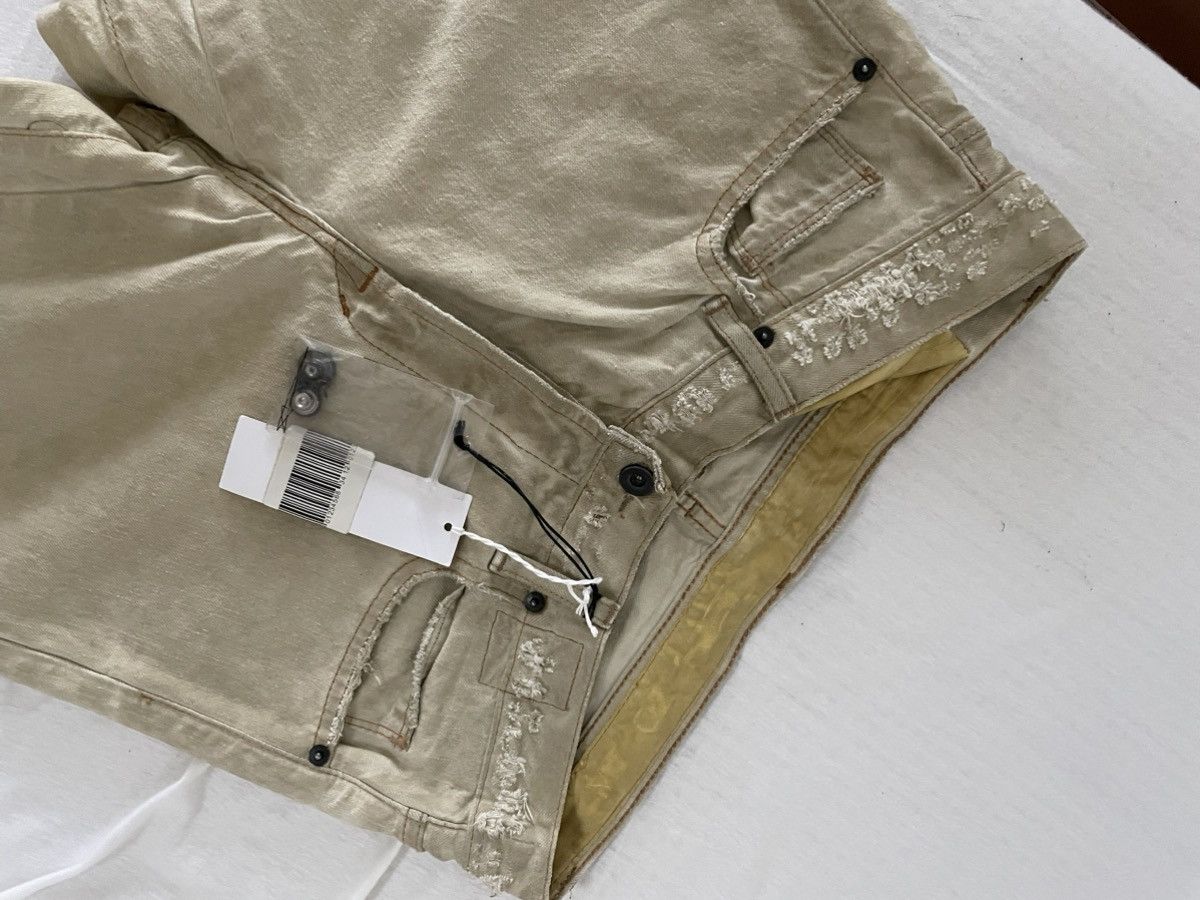 Rick Owens Rick Owens DRKSHDW SS09 Detroit Dirty White Denim Size US 27 - 13 Thumbnail