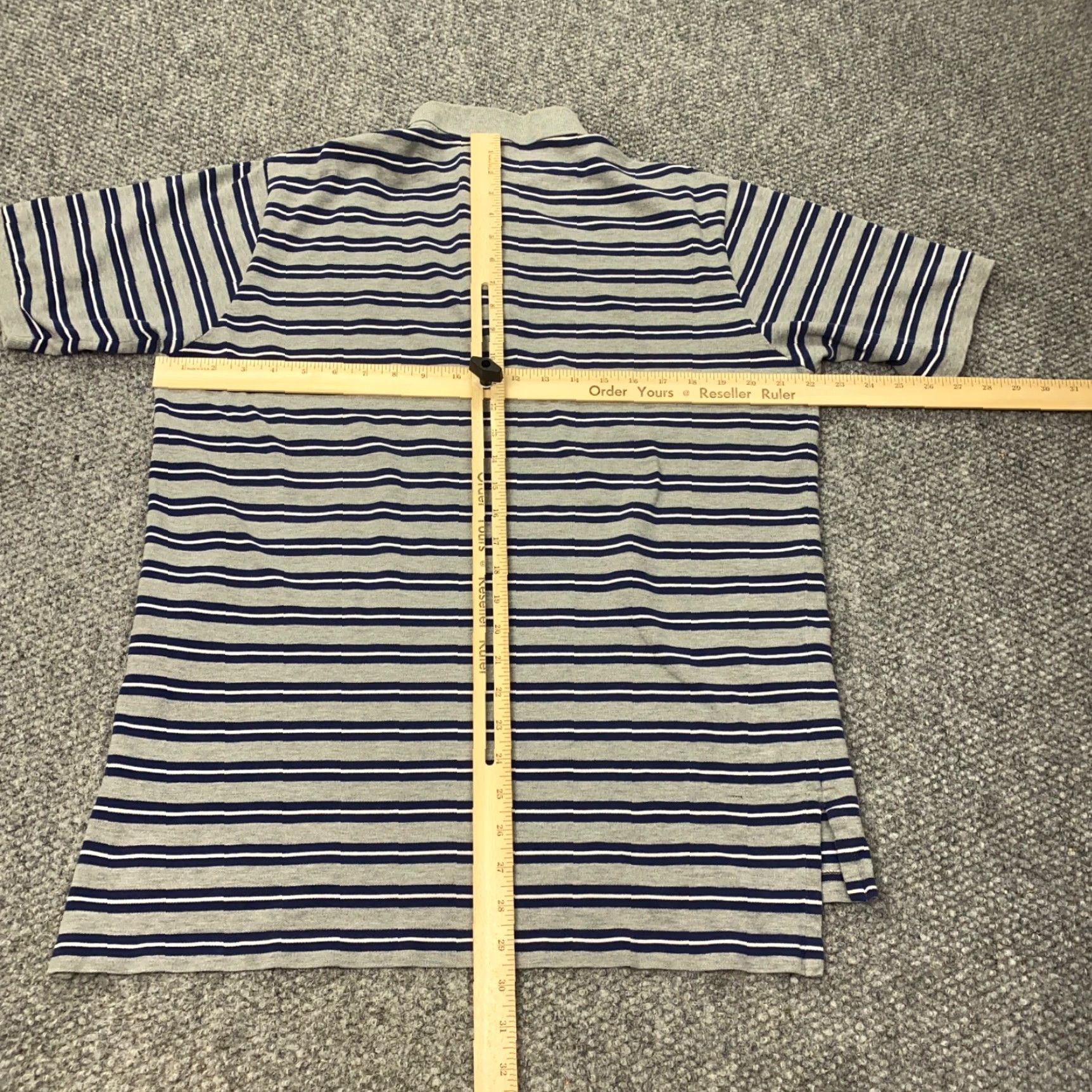 Polo Ralph Lauren Polo Ralph Lauren Shirt Mens Large Gray Blue Striped Pony Preppy Polo Shirt Mens Large Gray Blue Striped Pony Preppy Size US L / EU 52-54 / 3 - 5 Thumbnail