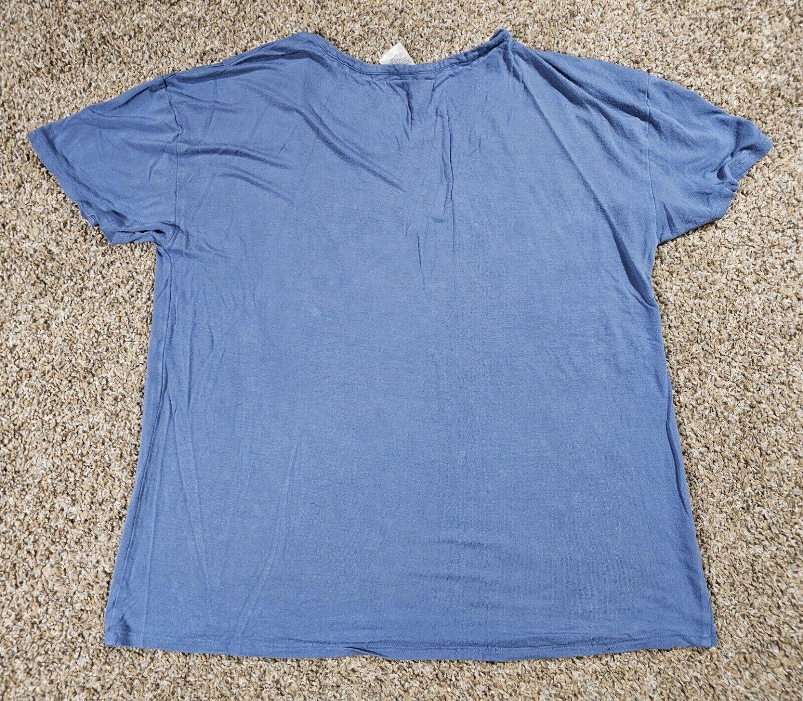Lucky Brand Lucky Brand T Shirt Womens M Blue Graphic Cactus Sun Stretch Size M / US 6-8 / IT 42-44 - 6 Thumbnail