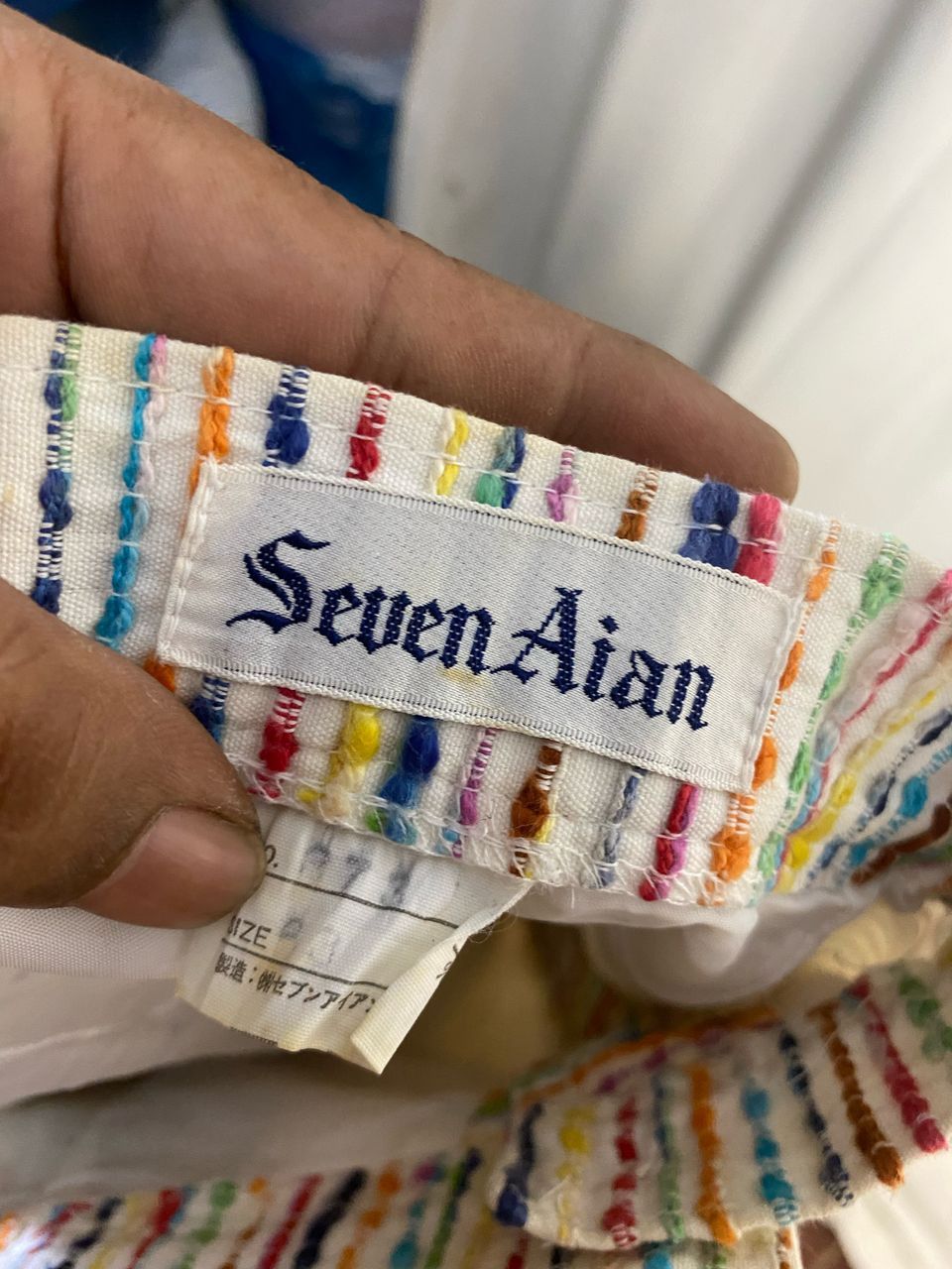 Japanese Brand Seven aian multicolor skirt Size 25" / US 0 / IT 36 - 4 Thumbnail