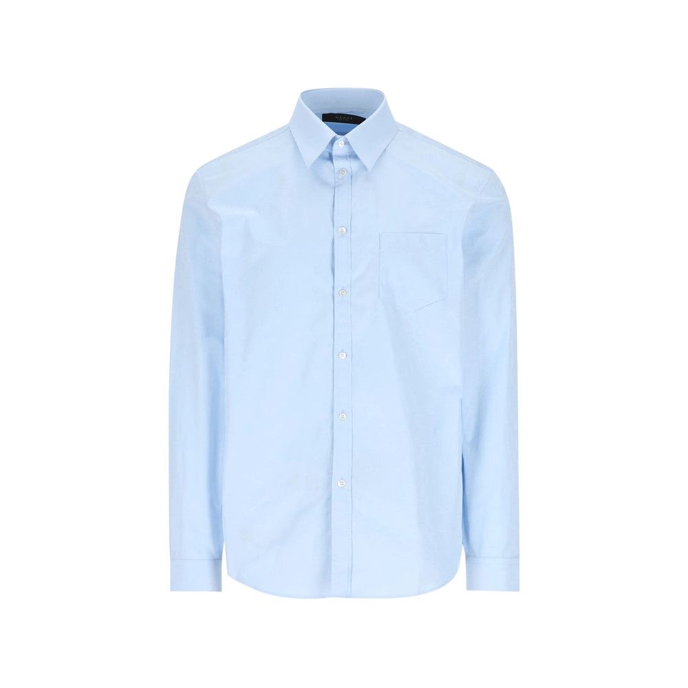 Gucci Gucci BLUE Shirts Size US M / EU 48-50 / 2 - 1 Thumbnail