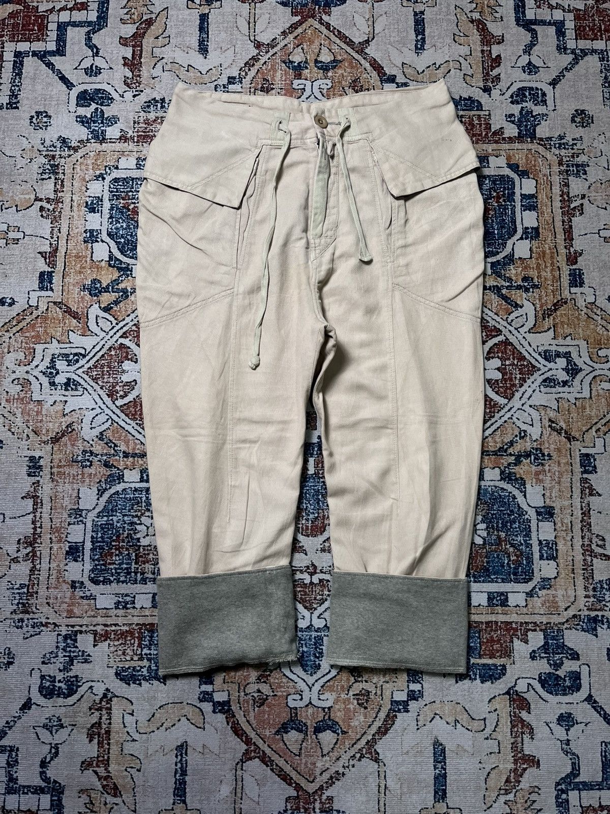 Marithe + Francois Girbaud Le Casual De Marithe Francois Girbaud Long Pants Big Pocket Size US 31 - 4 Thumbnail