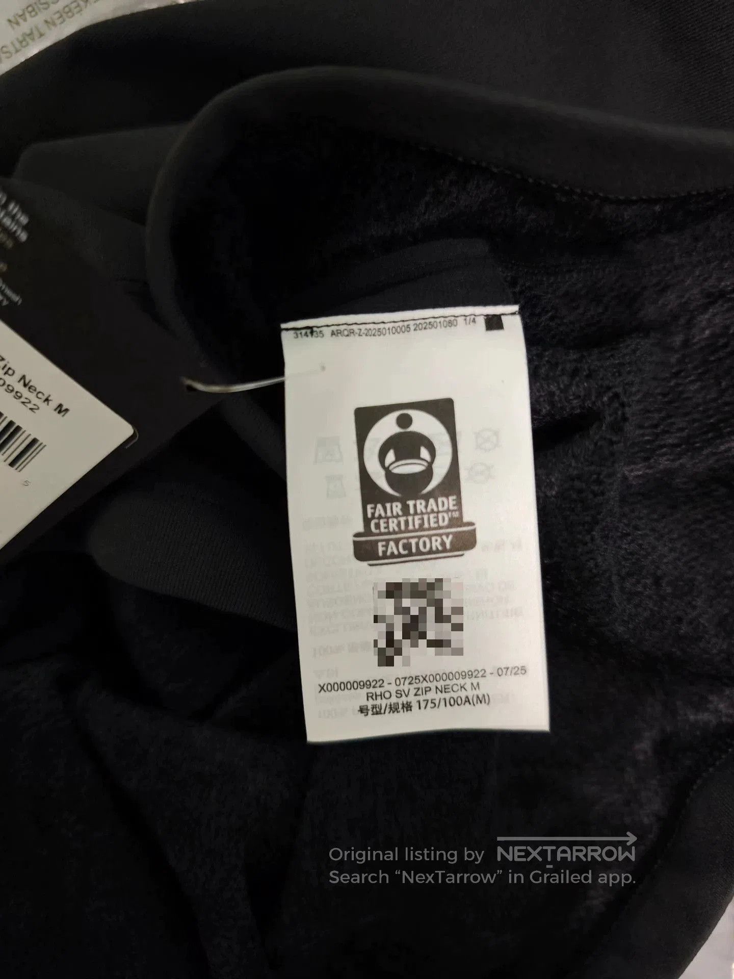 Arc'teryx Arcteryx RHO SV Half-Zip Sweatshirt. Size US M / EU 48-50 / 2 - 5 Thumbnail