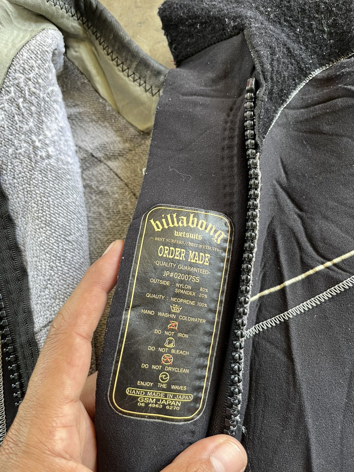 Billabong × Japanese Brand × Vintage 🔥Vintage Billabong Wetsuit Central Logo Made in Japan Size US M / EU 48-50 / 2 - 11 Thumbnail