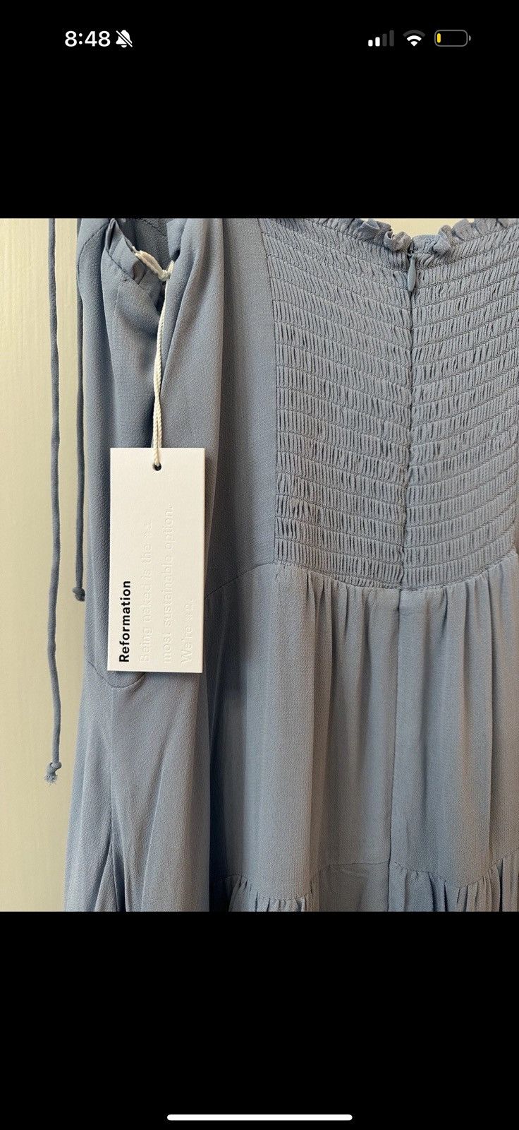Reformation Reformation Kesia Dress NWT Size L / US 10 / IT 46 - 3 Thumbnail