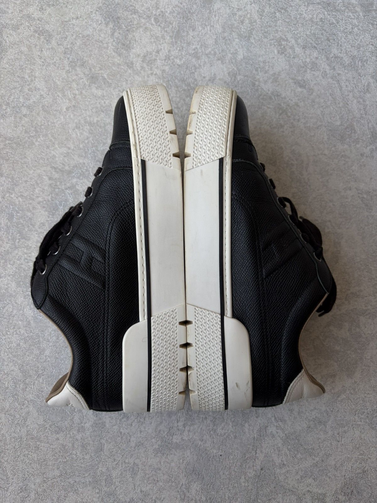 Hermes Hermes Voltage H Logo Calfskin Platform Leather Sneakers Size US 9 / IT 39 - 4 Thumbnail