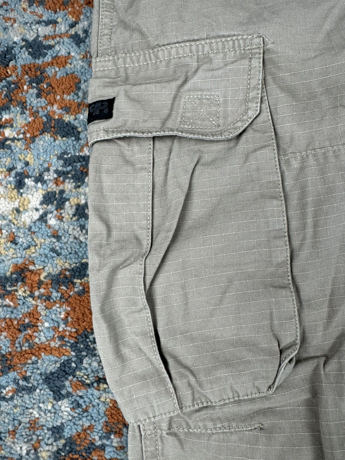 Pelle Pelle Vintage Y2K Pelle Pelle super baggy ripstop cargo pants Size US 29 - 14 Thumbnail