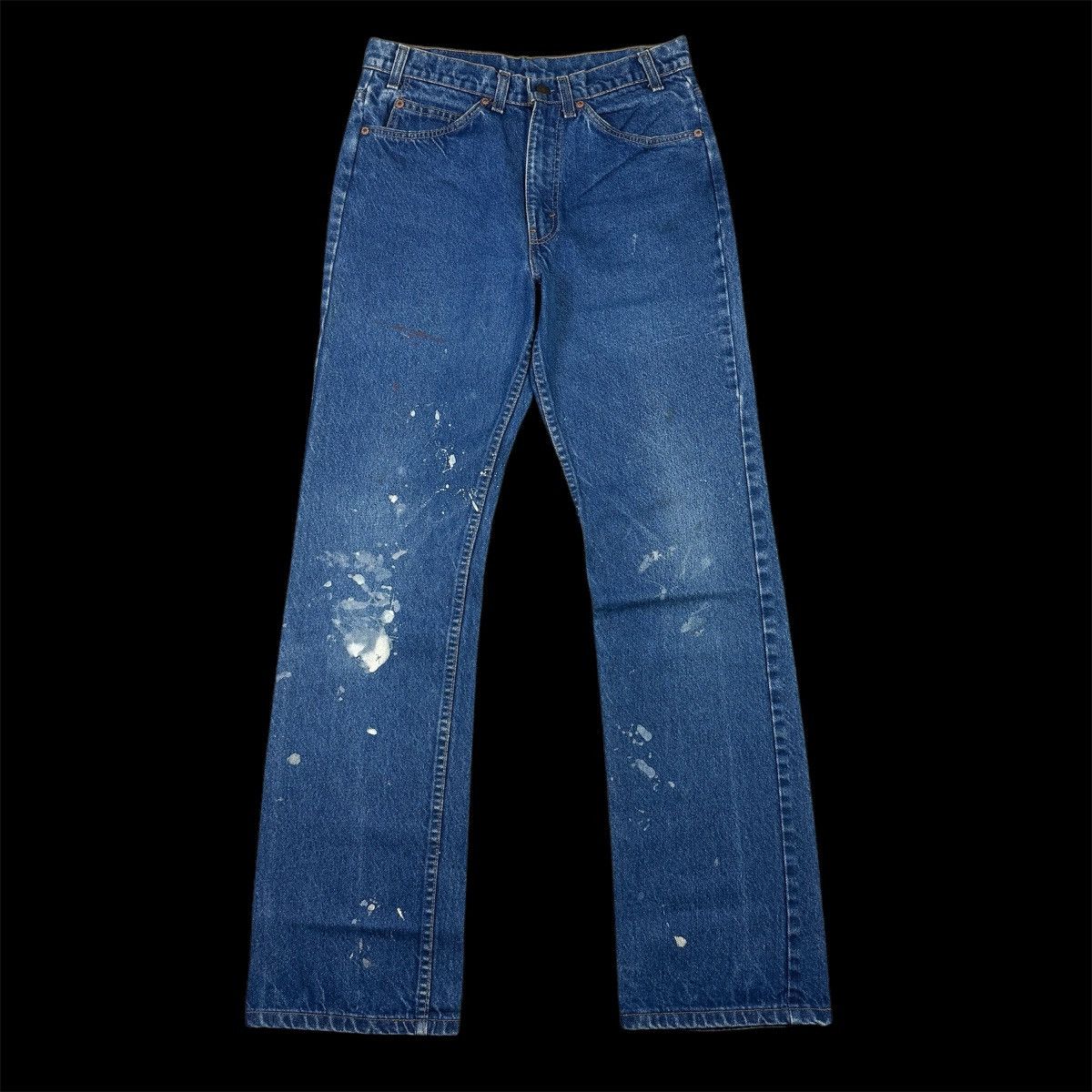 If Six Was Nine Vintage 80s Levis 517 Orange Tab Flared Denim Pant Size US 30 / EU 46 - 1 Thumbnail