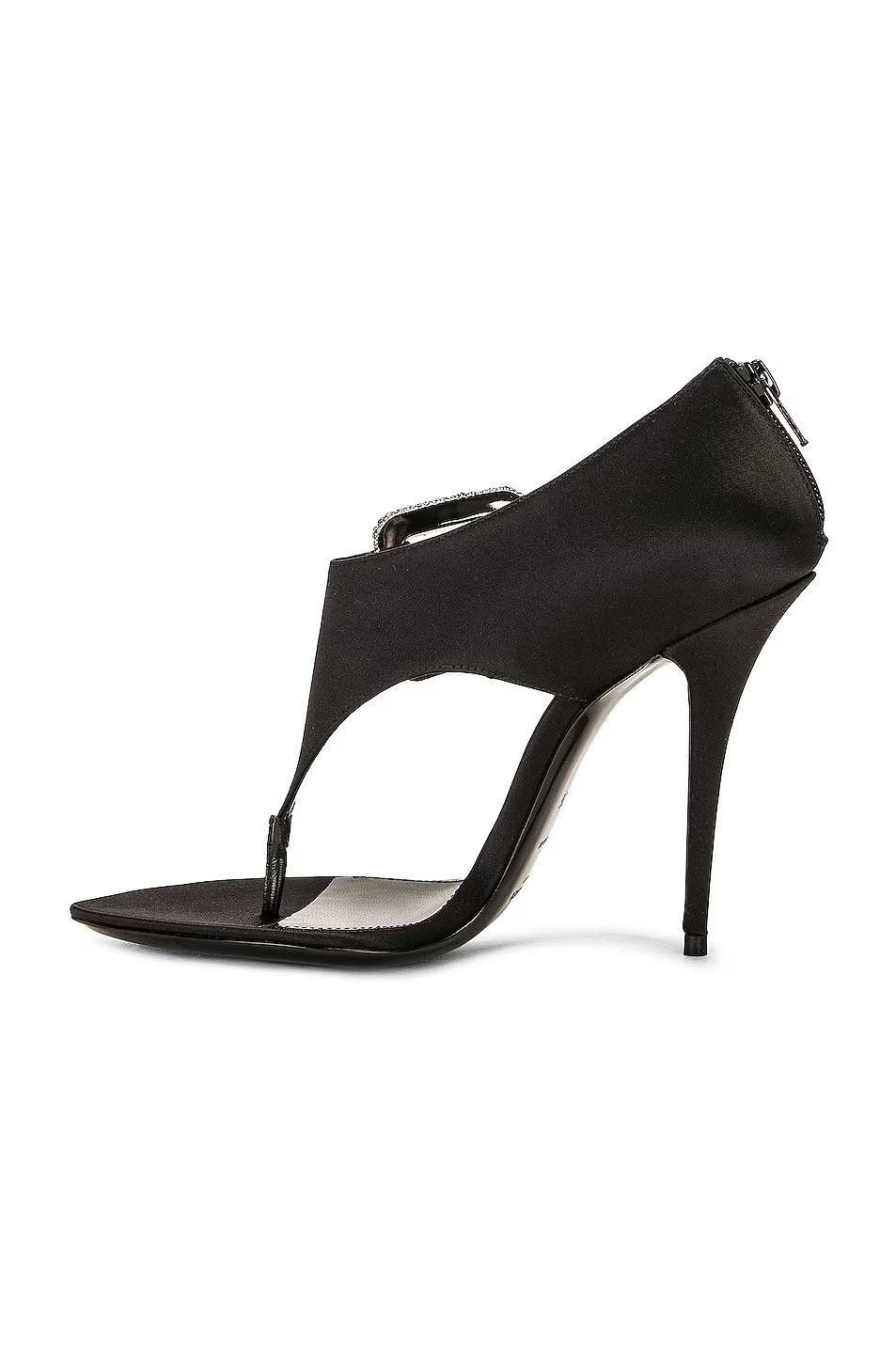 Saint Laurent Paris o1y0126 Thong Sandals in Black Size US 6 / IT 36 - 4 Thumbnail