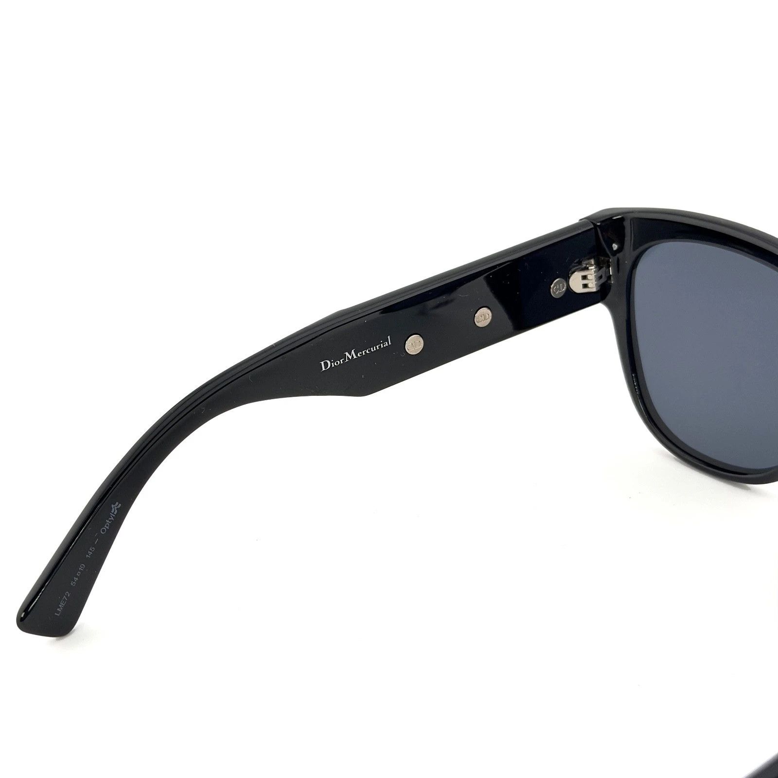 Christian Dior Monsieur CHRISTIAN DIOR MERCURIAL Black Blue Bold Sunglasse Size ONE SIZE - 6 Thumbnail