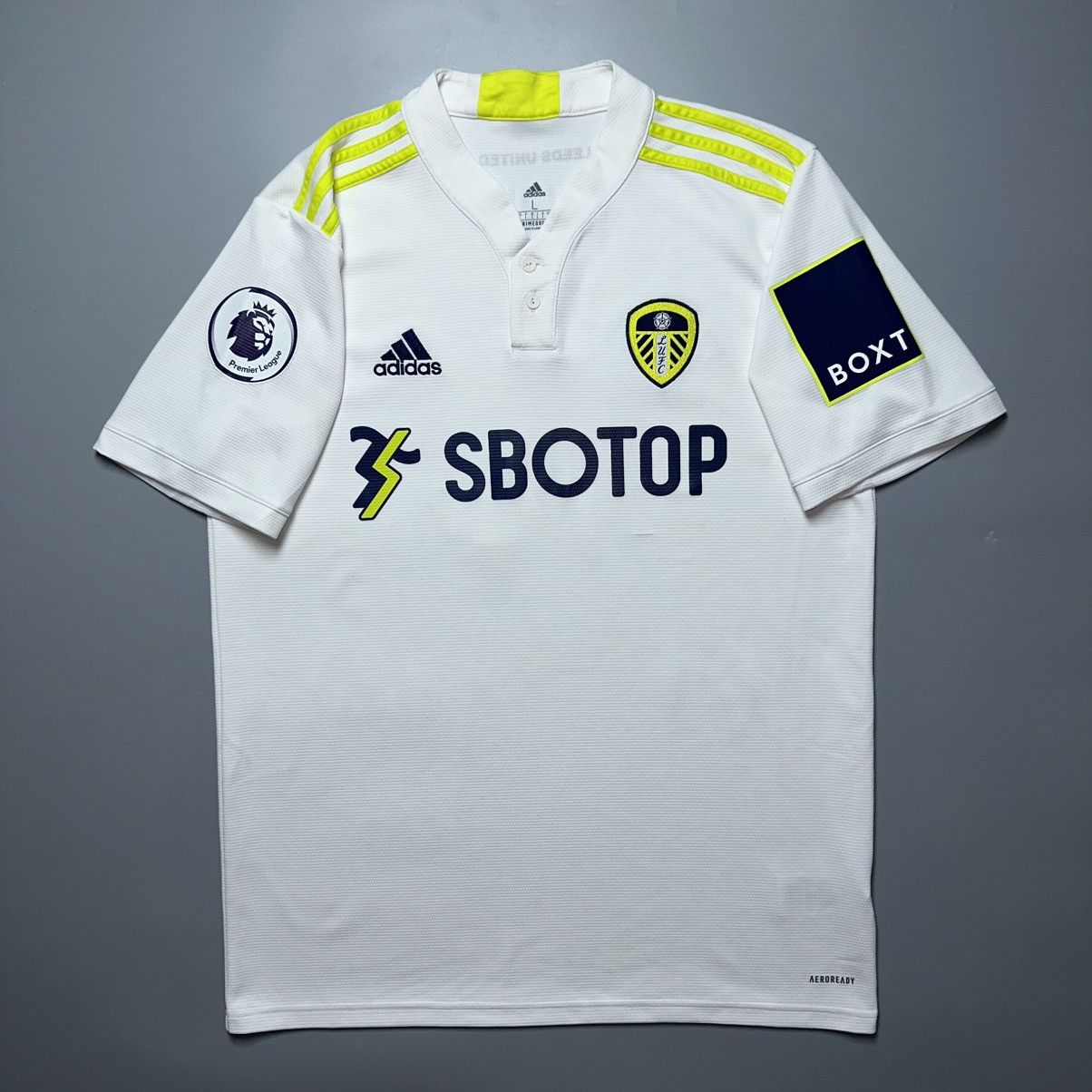 Adidas LEEDS UNITED ADIDAS 2021/2022 FOOTBALL JERSEY #18 RAPHINHA Size US L / EU 52-54 / 3 - 2 Thumbnail