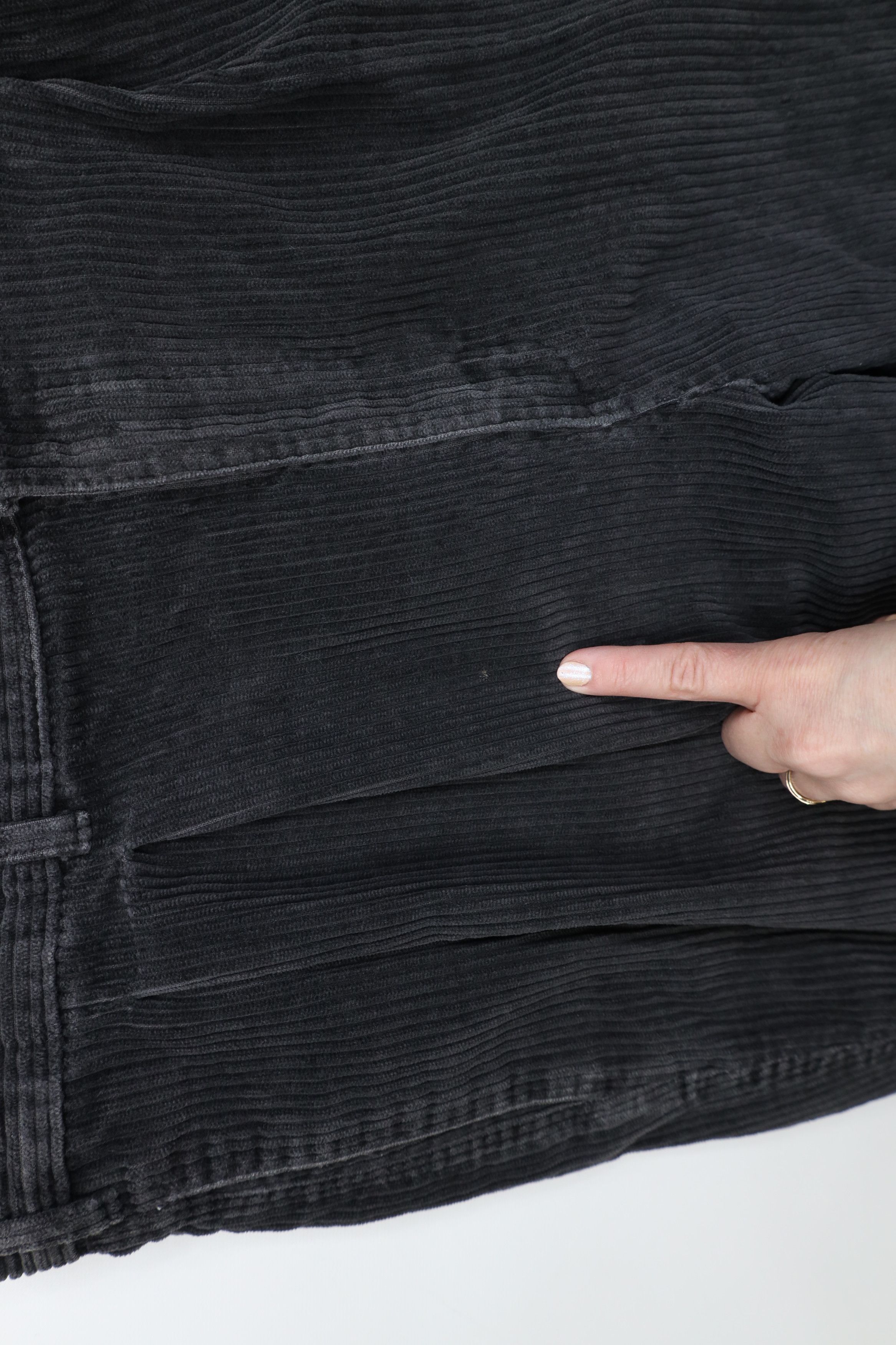 Vintage Vintage 90s Streetwear Cuffed Straight Leg Corduroy Pants Size US 36 / EU 52 - 10 Thumbnail