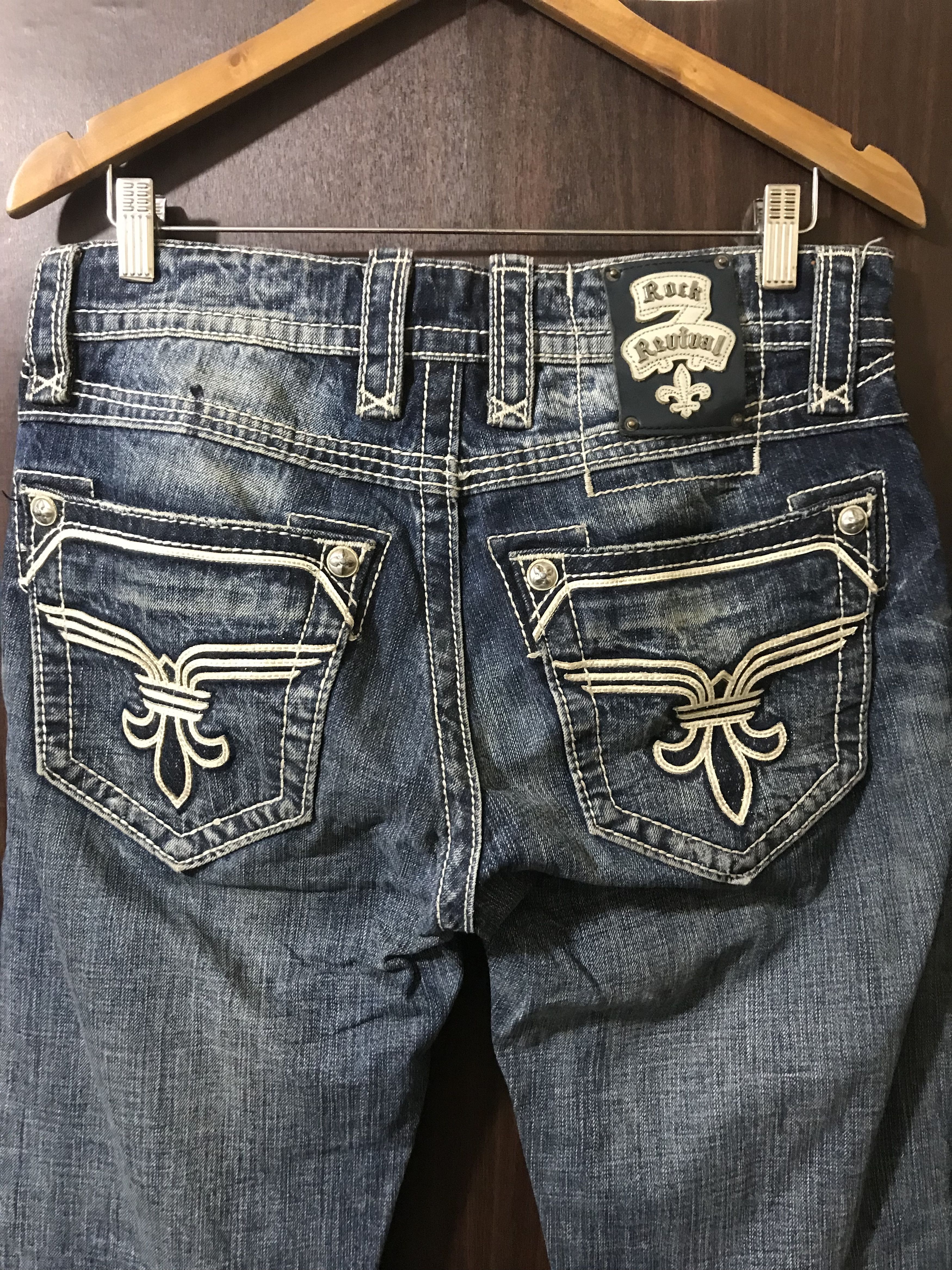 Affliction × Rock Revival Rock Revival Bobber straight Size US 30 / EU 46 - 5 Thumbnail