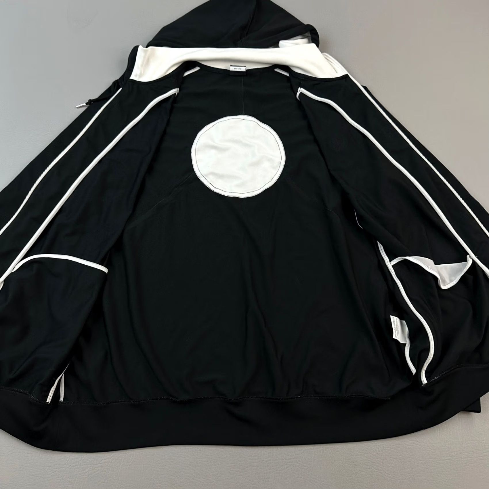 Jordan Brand VINTAGE Jordan Team Jacket Mens XL Black Dri Fit Full Zip Hooded Jumpman Logo 2010 Size US XL / EU 56 / 4 - 6 Thumbnail