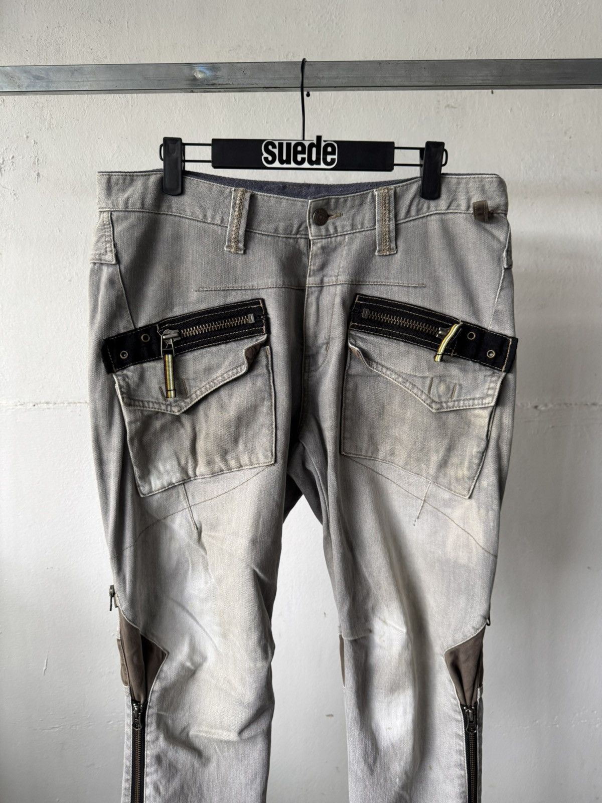 If Six Was Nine ppfm zipper bondage punk vkei lgb style pants Size US 34 / EU 50 - 8 Thumbnail