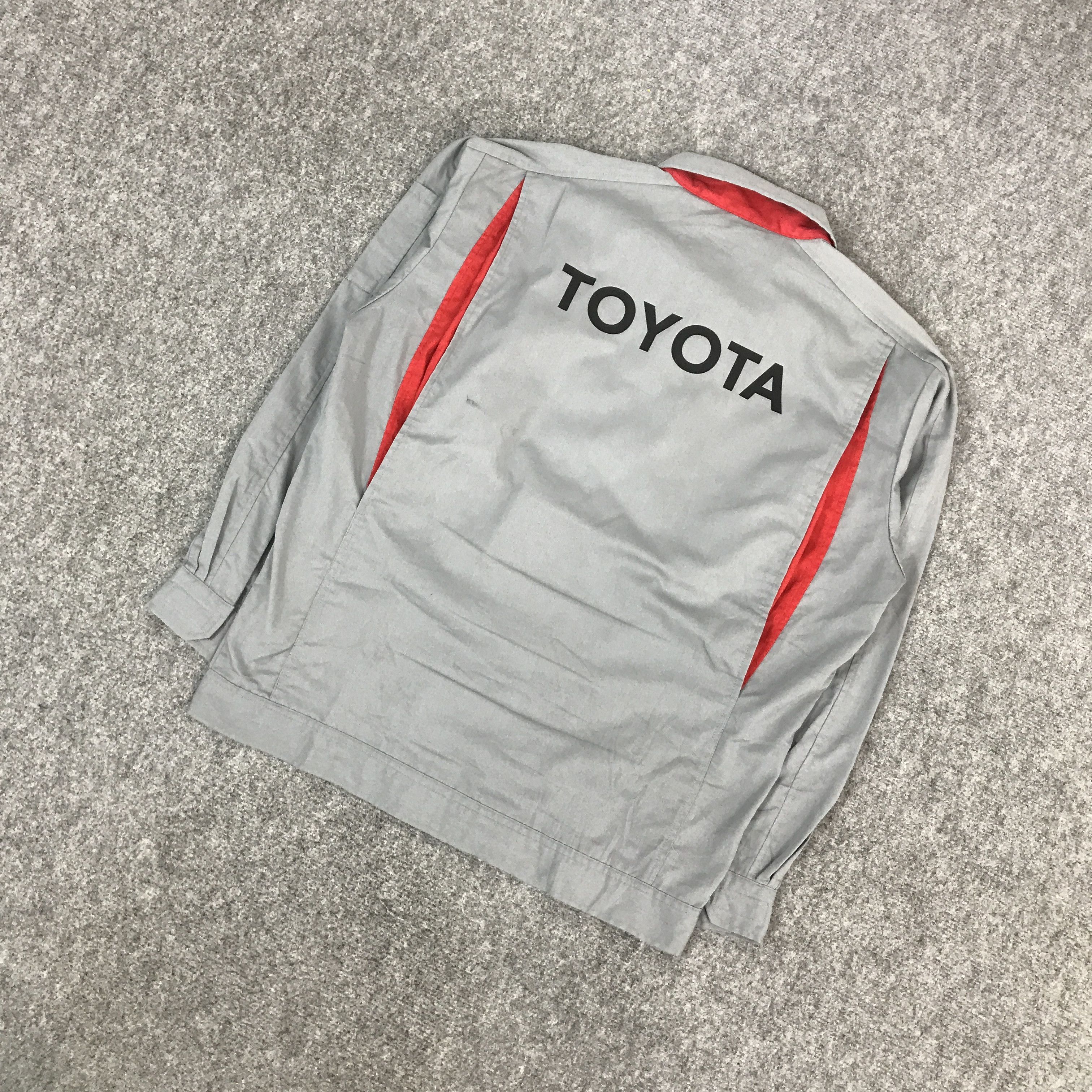 Japanese Brand TOYOTA MOTORSPORT JAPAN CUSTOM JACKET Size US L / EU 52-54 / 3 - 6 Thumbnail