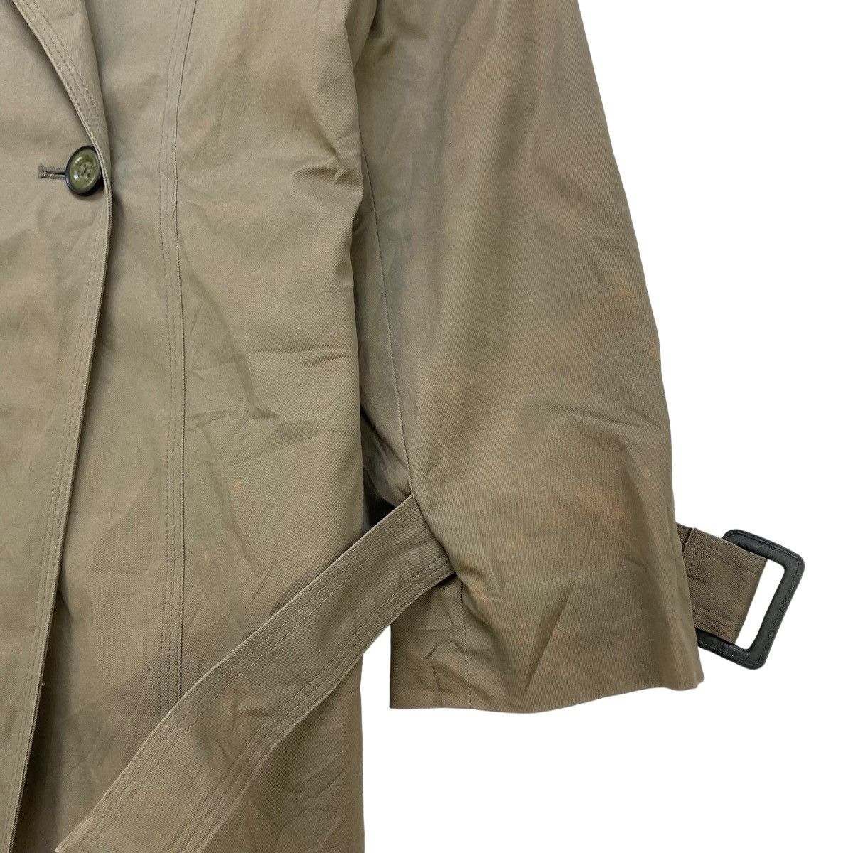 MCM 🔥Mcm Legere Trench Coat Faded Jacket Size M / US 6-8 / IT 42-44 - 6 Thumbnail